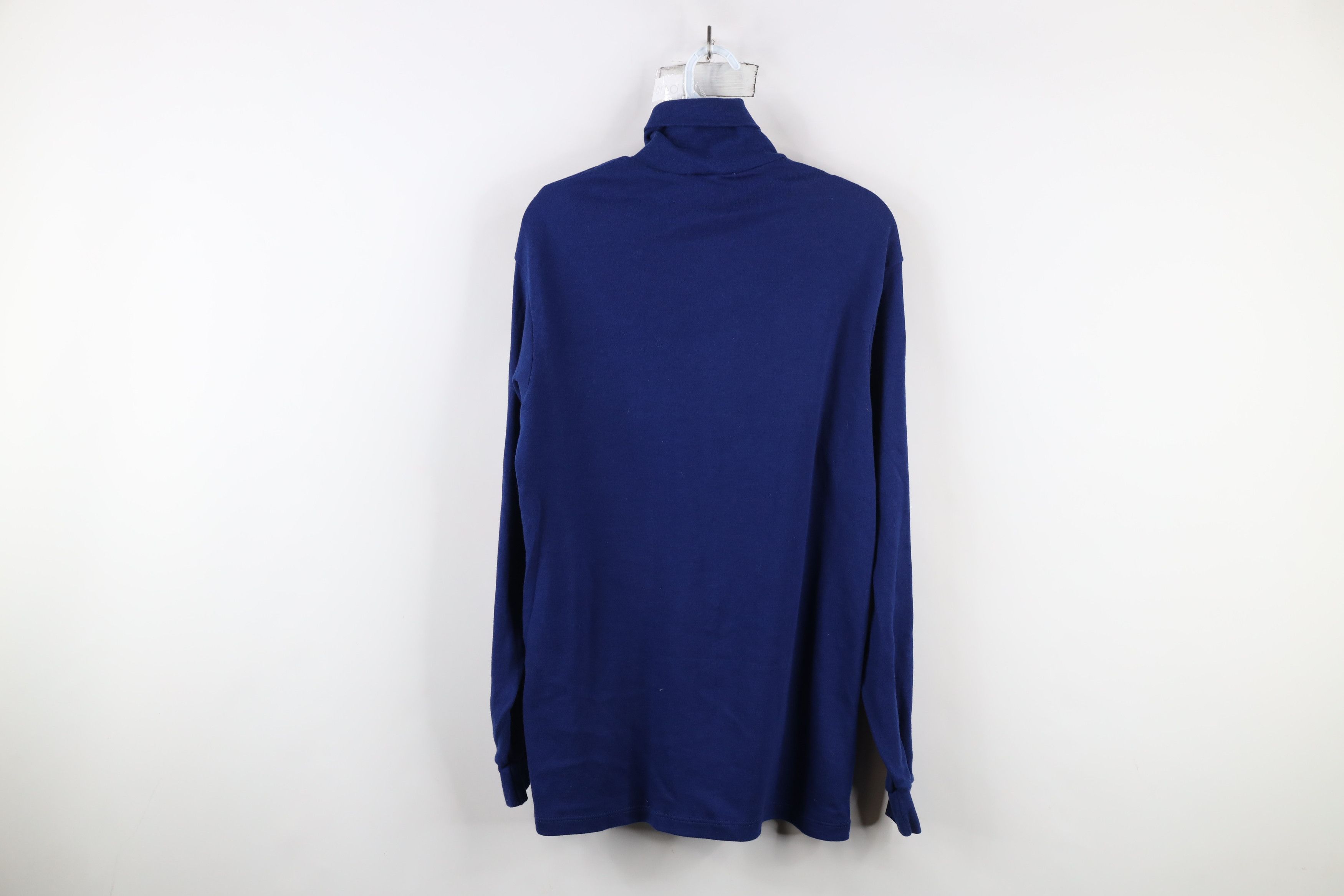 Vintage Vintage 90s Streetwear Long Sleeve Turtleneck T-Shirt USA Size US XL / EU 56 / 4 - 8 Thumbnail