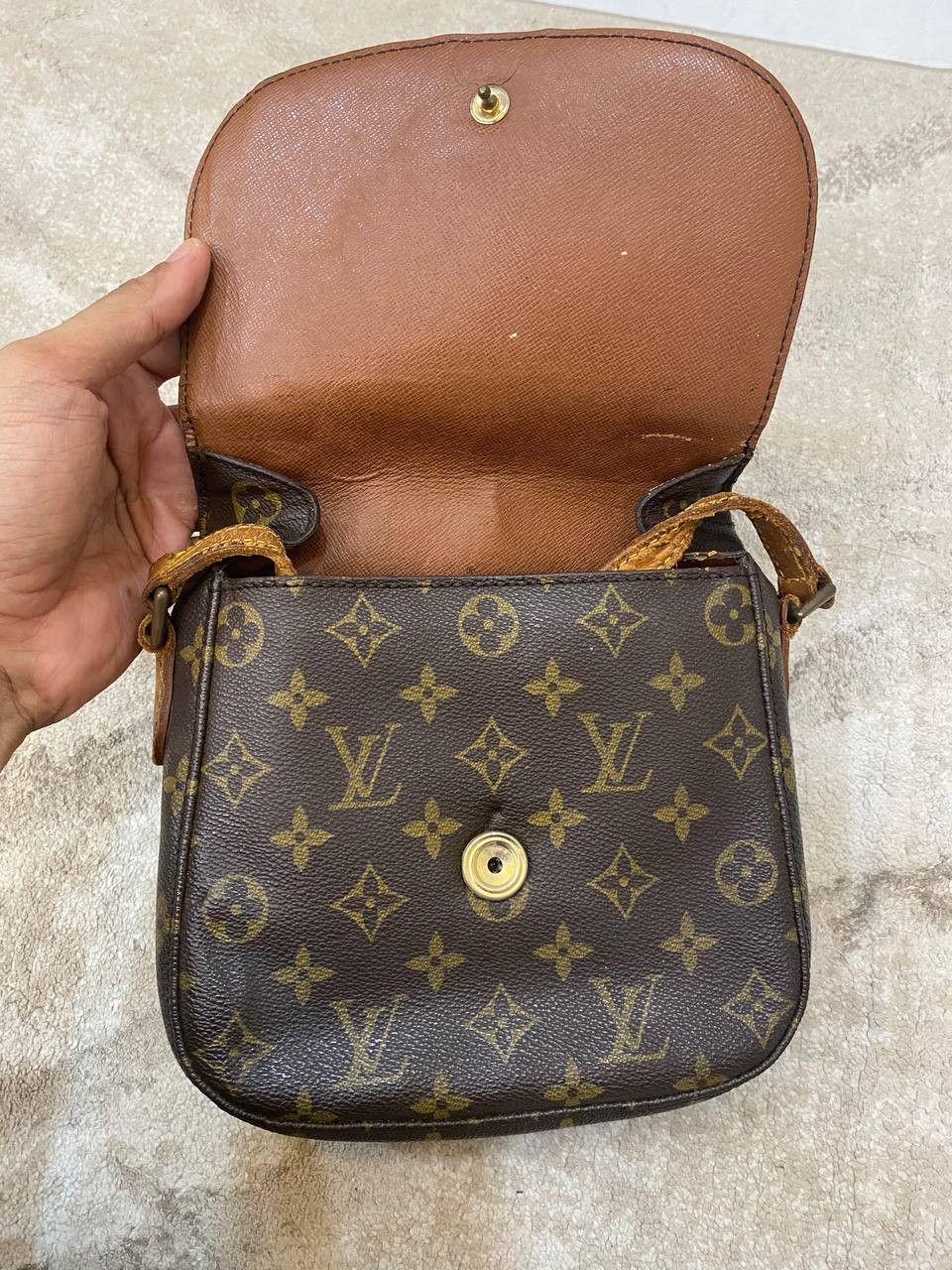Louis Vuitton Louis Vuitton Monogram Saint Cloud PM Cross Body Bag Size ONE SIZE - 5 Thumbnail