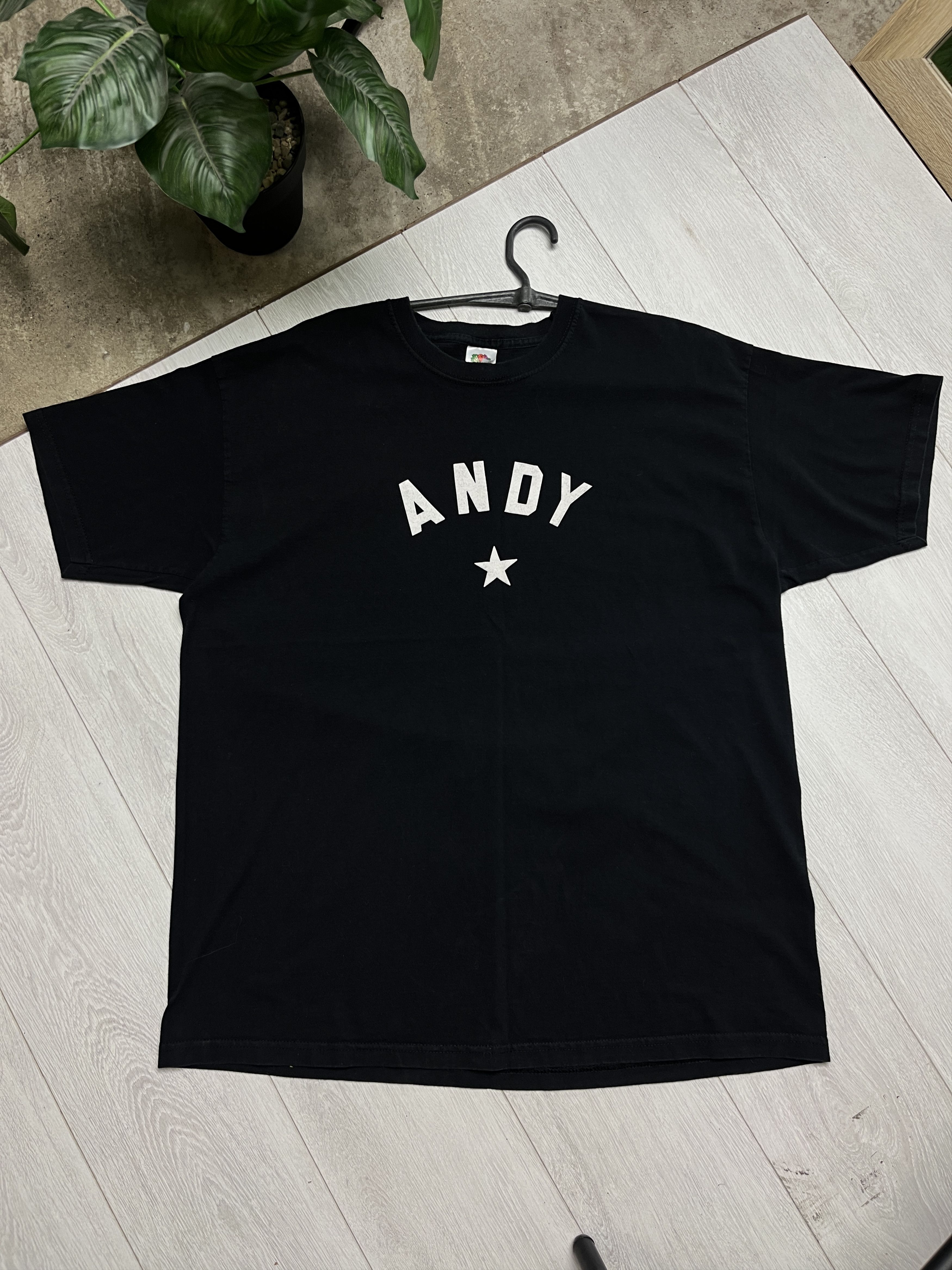 Other 2000s VINTAGE ANDY MINIMALIST ARC LOGO GRAPHIC TEE - 816 Size US XL / EU 56 / 4 - 1 Thumbnail