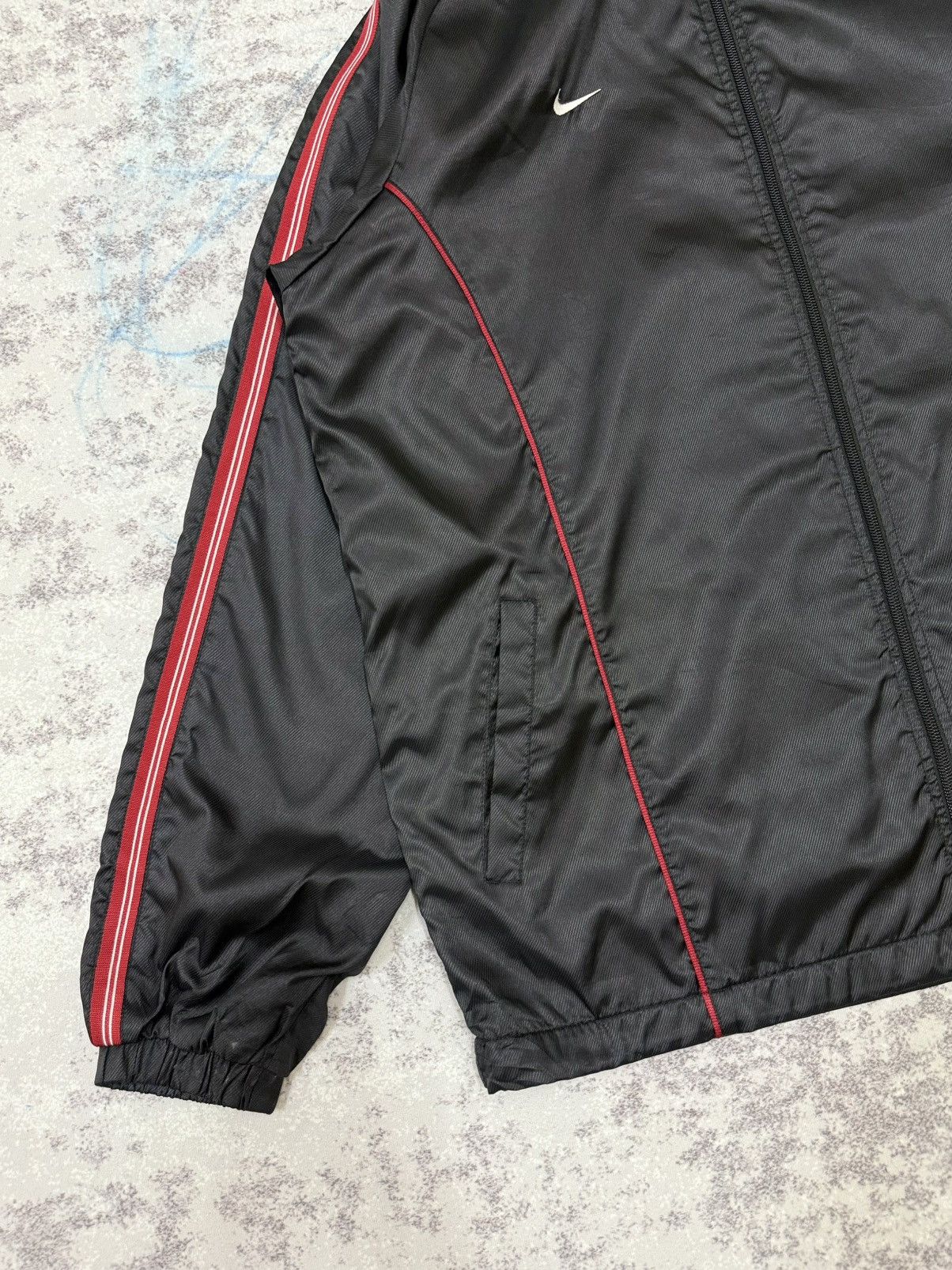 Nike Vintage Nike Swoosh Double Brested Windbreaker Jacket Size US XL / EU 56 / 4 - 6 Thumbnail
