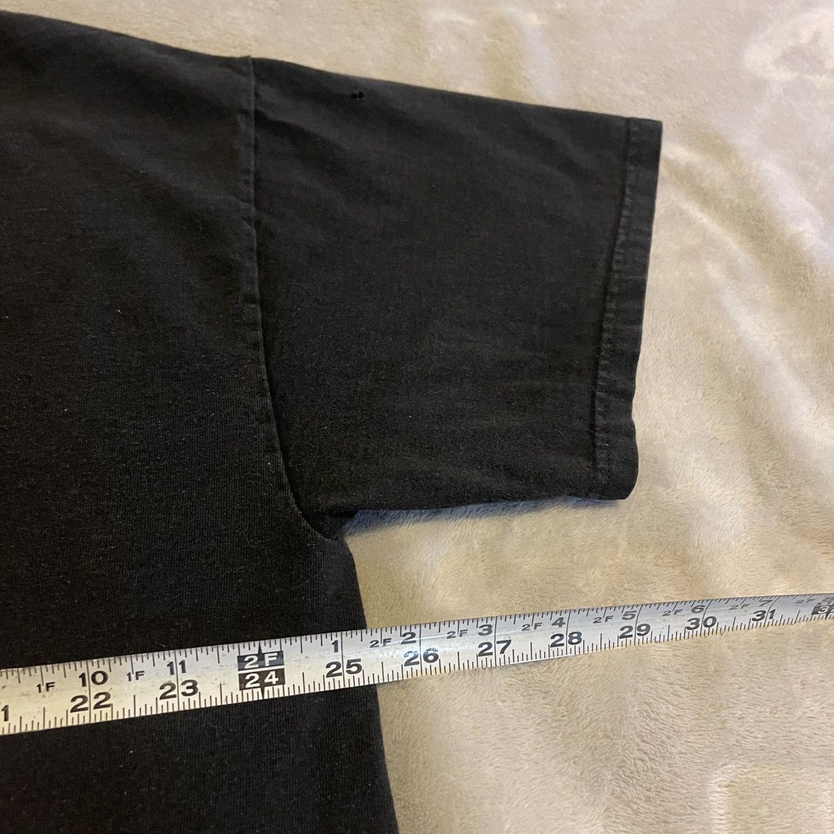 Hanes Vintage Shirt Men 2XL Black Workout Streetwear Gym Tee Size US XXL / EU 58 / 5 - 5 Thumbnail