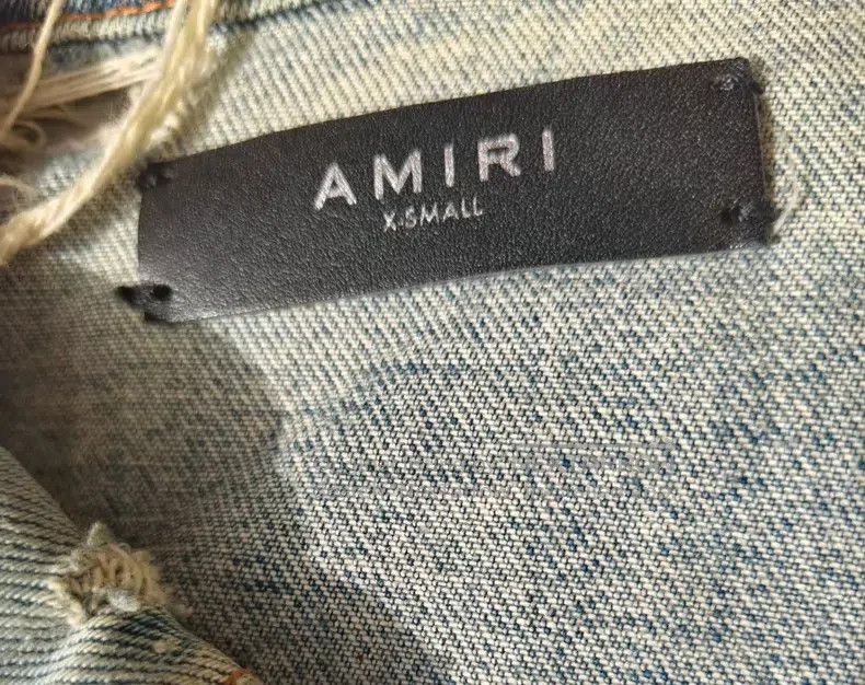 Amiri Amiri Oil Stain Destroyed Jacket Size US XS / EU 42 / 0 - 3 Thumbnail