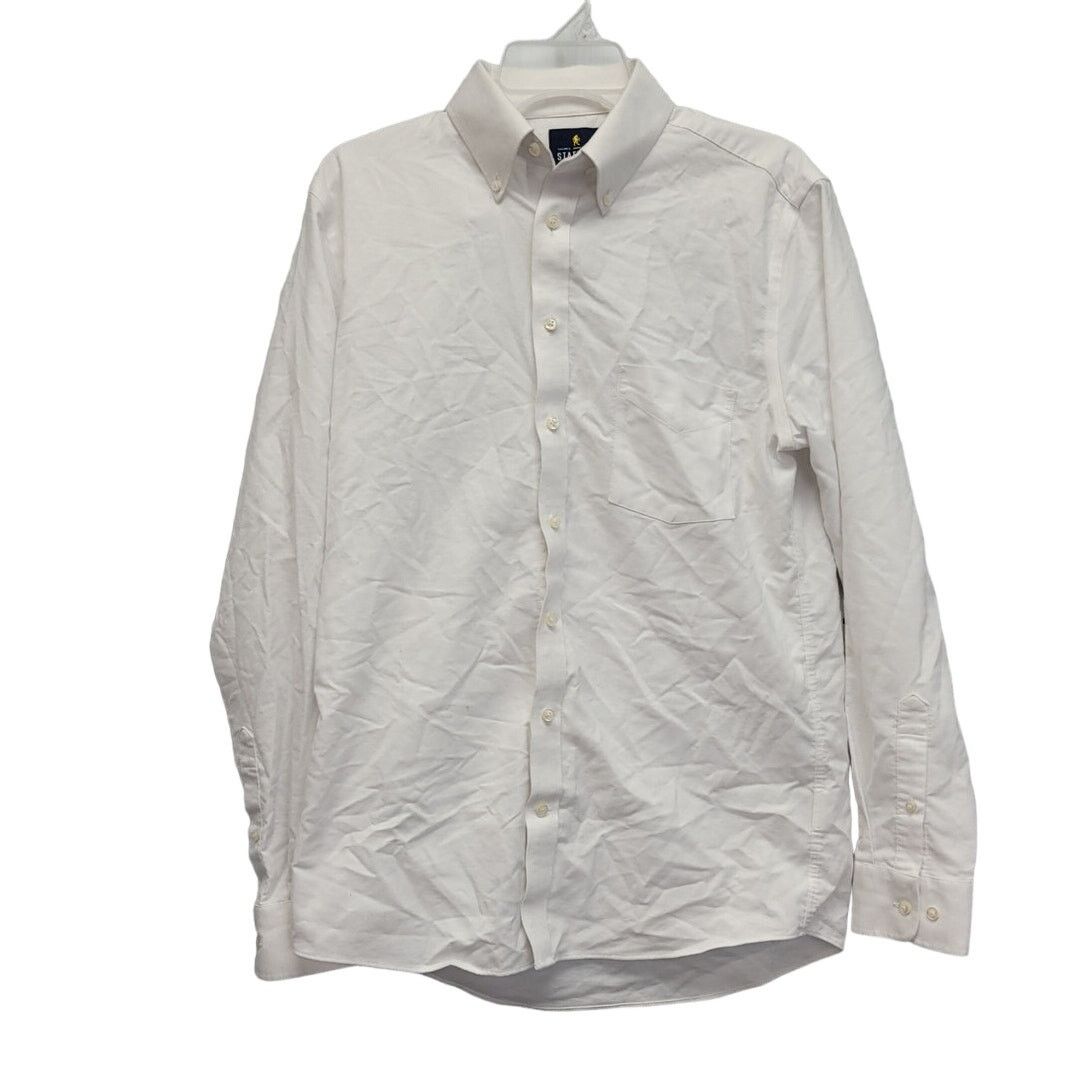 Stafford Stafford Mens Medium Long Sleeve Button Down Shirt | Grailed