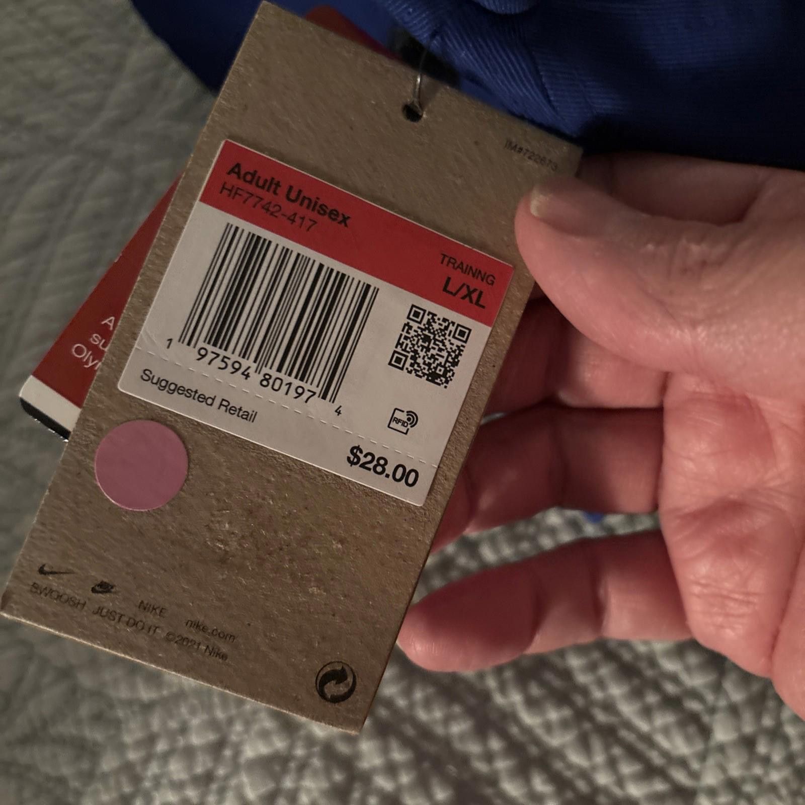 Nike L/XL Nike America Parlympic Hat Blue Strap Back Adjust New Size ONE SIZE - 3 Thumbnail