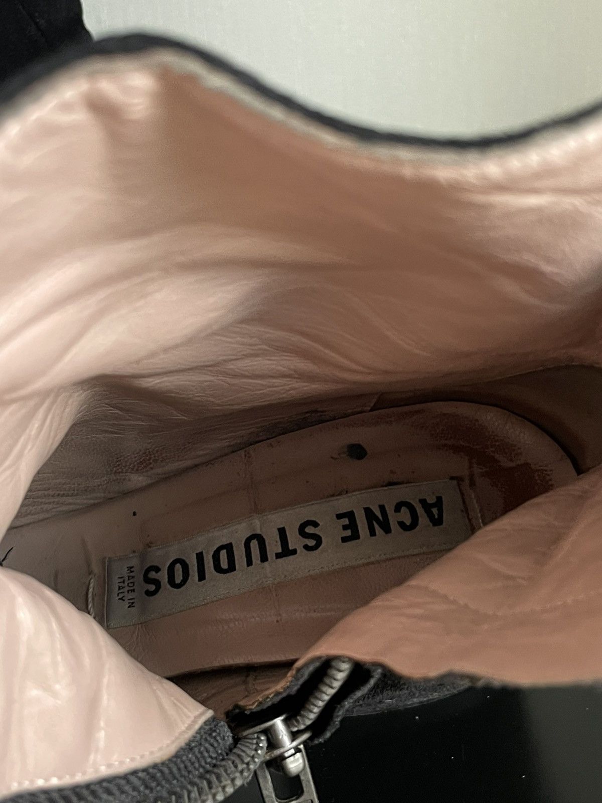 Acne Studios Archive Acne Studios Cyber Ankle Square Toe Boots Suede Hype Size US 8 / IT 38 - 12 Thumbnail