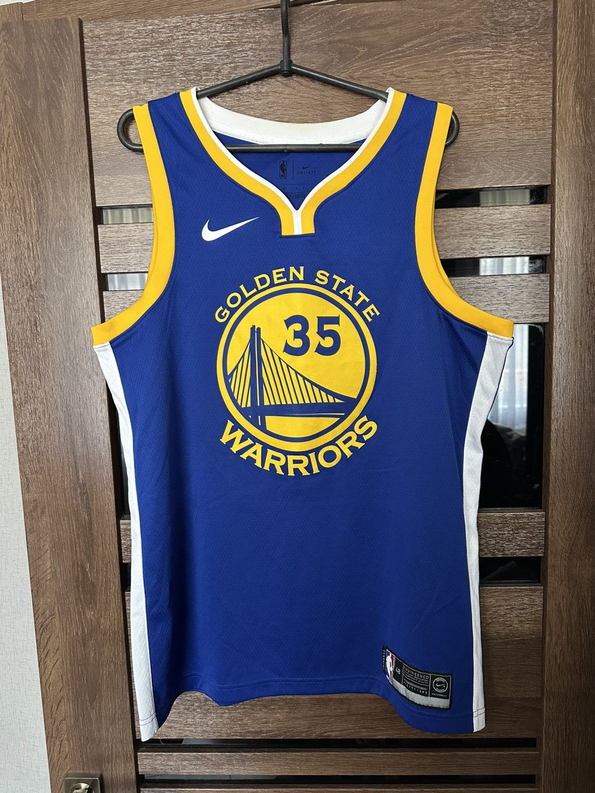 Nike Nike Golden State Warriors Durant NBA Jersey Size US L / EU 52-54 / 3 - 2 Thumbnail