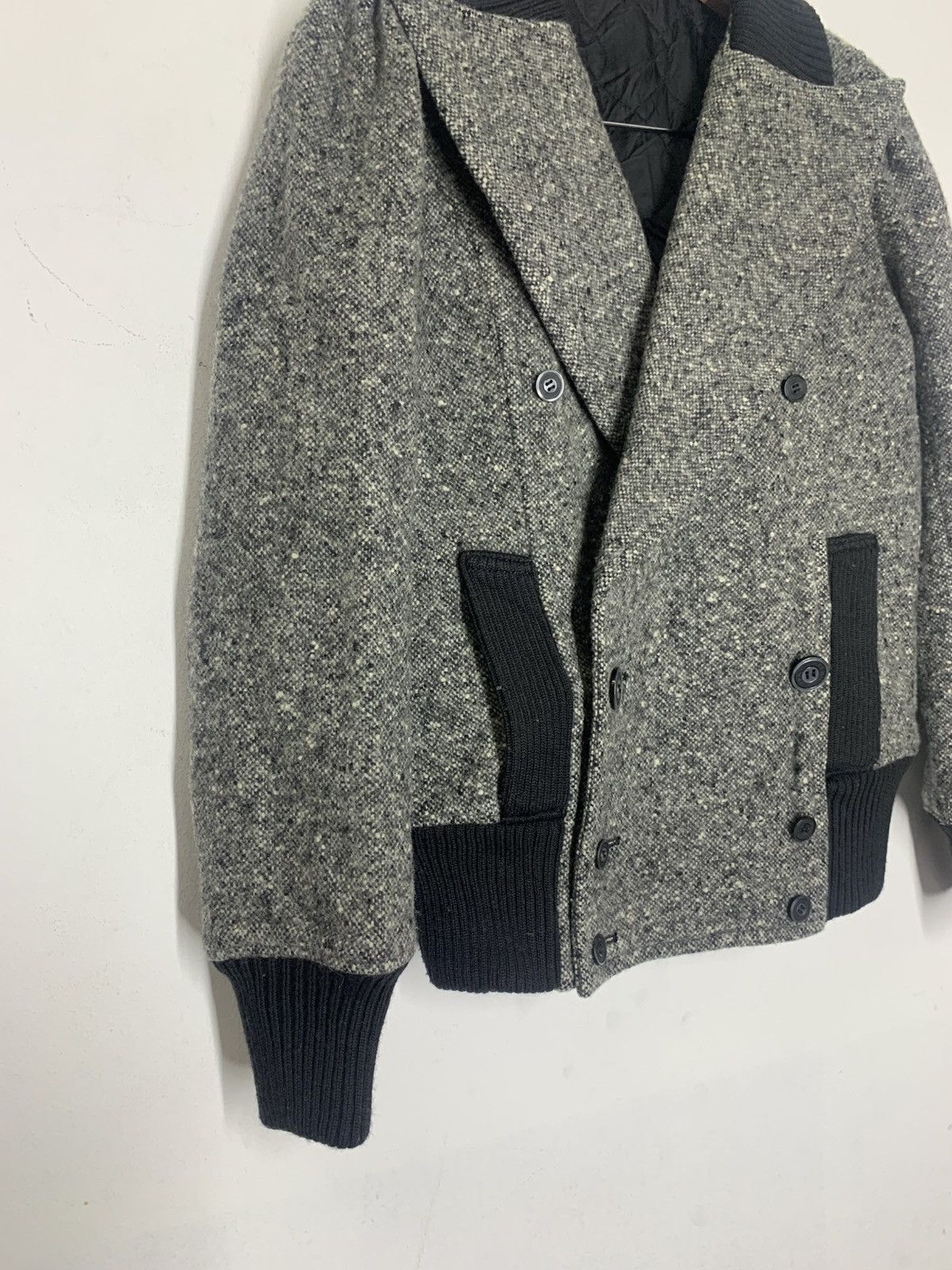 Hysteric Glamour × Japanese Brand Hysteric Glamour Tweed Double Breast Quilted Jacket Size US S / EU 44-46 / 1 - 4 Thumbnail