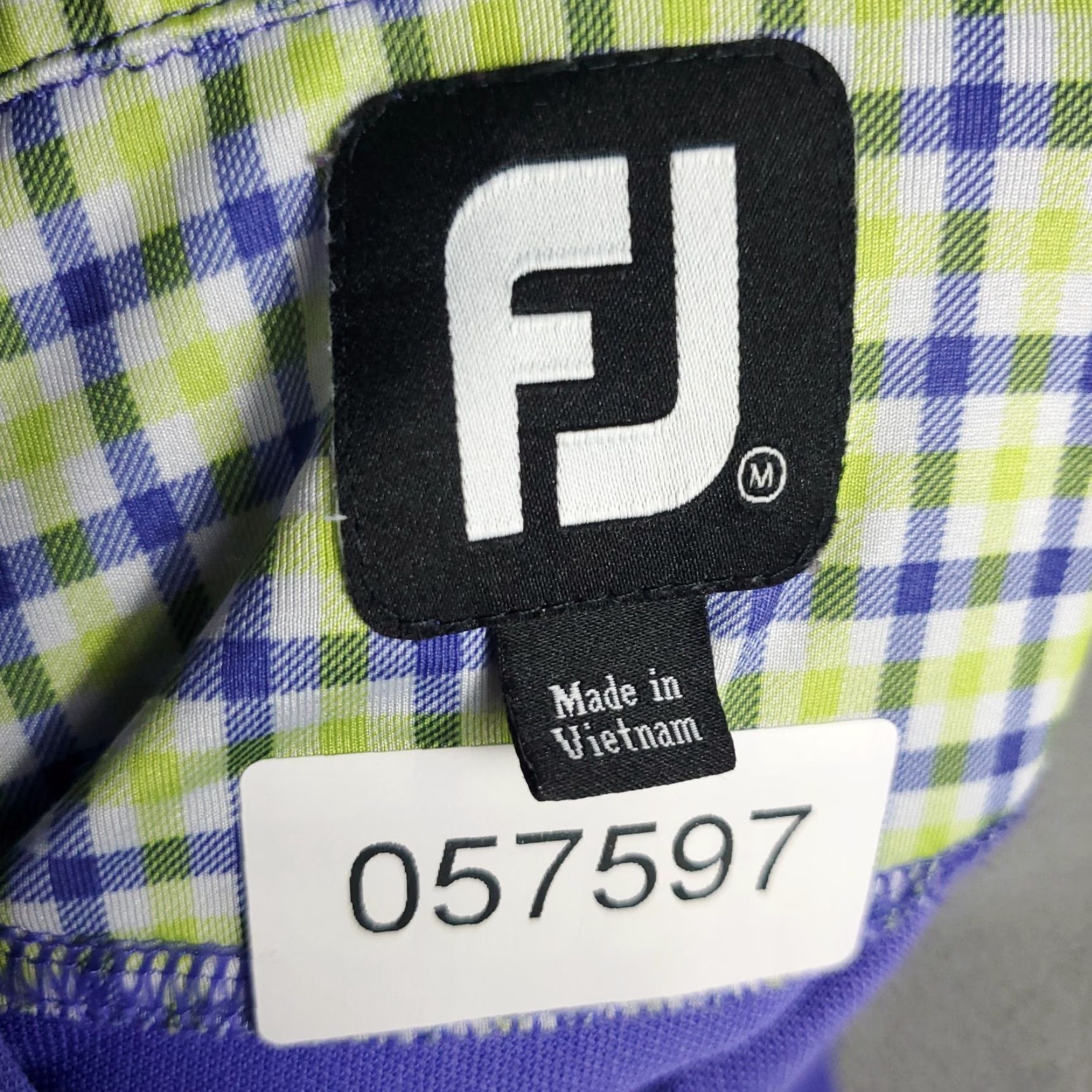 Footjoy FJ Polo Shirt Mens M Purple Golf Casual Short Sleeve Polo Shirt Mens Purple Sports Modern Preppy Size US M / EU 48-50 / 2 - 8 Thumbnail