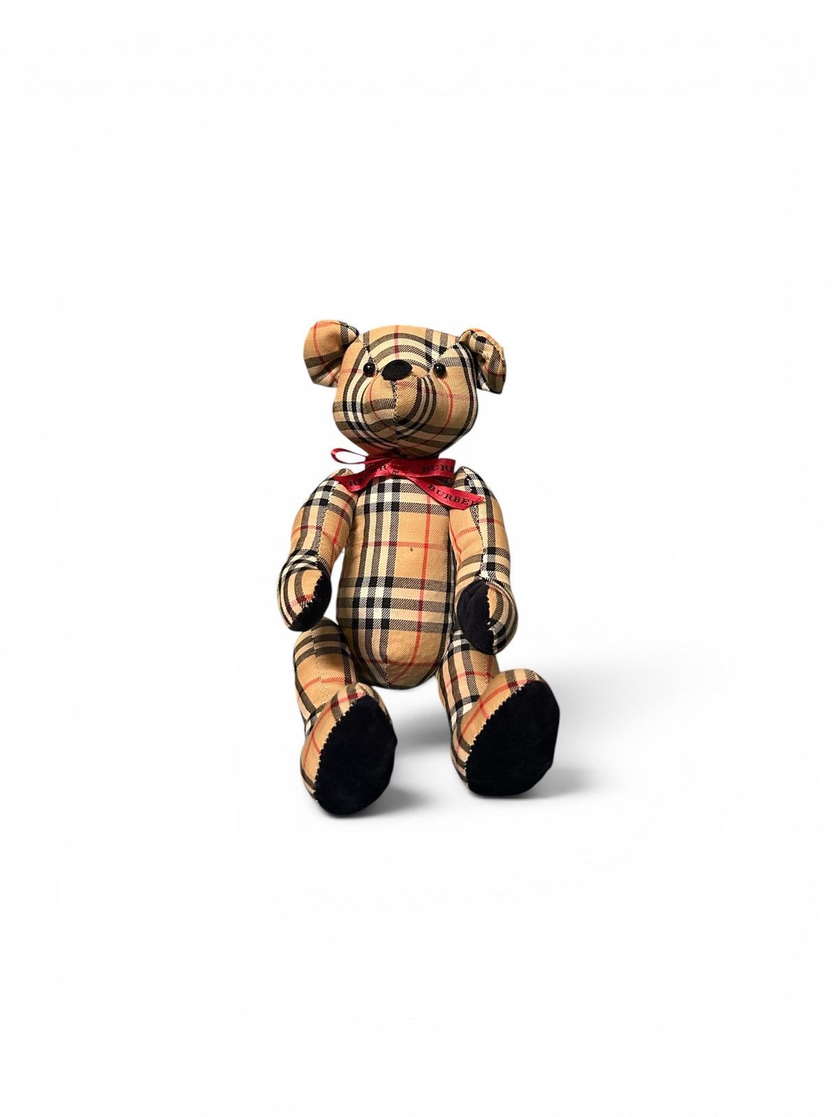 Burberry Y2K London Thomas Bear Nova Check Plush Size ONE SIZE - 1 Thumbnail