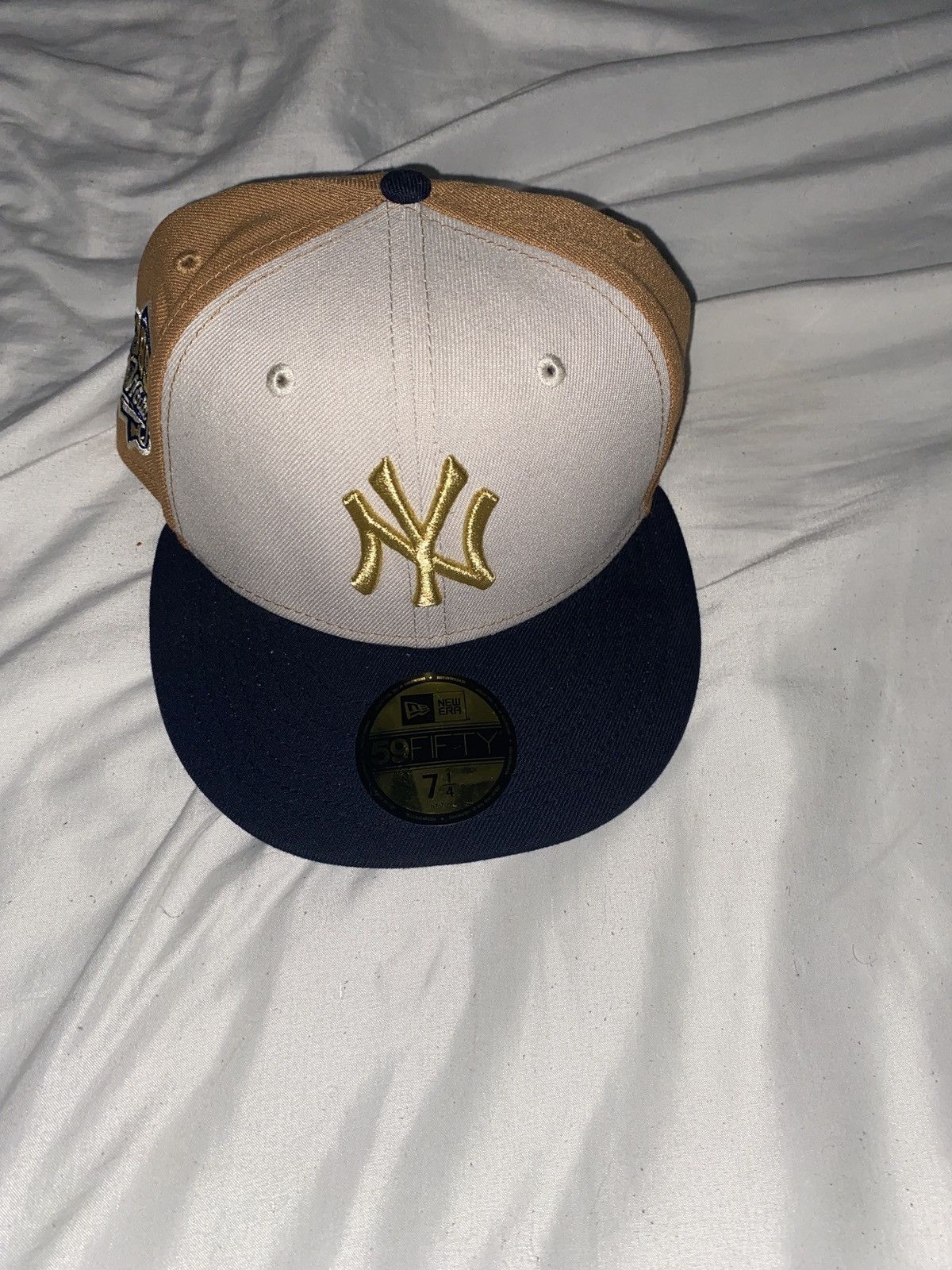 New Era New Era Tan/Gold fitted Size 46 - 4 Thumbnail