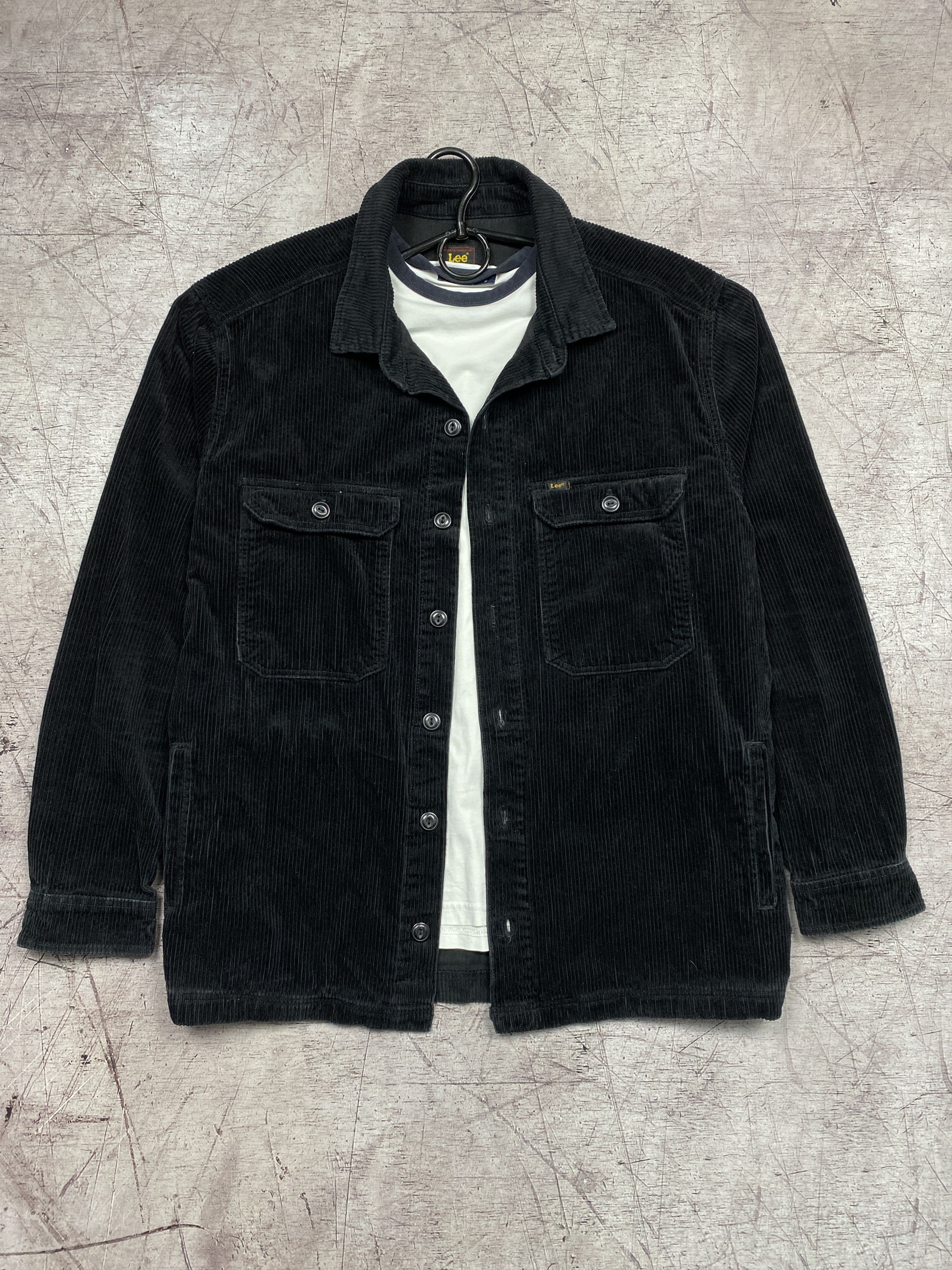 Lee Lee Vintage Jumbo Corduroy Overshirt Jacket Shirt Size US L / EU 52-54 / 3 - 1 Thumbnail