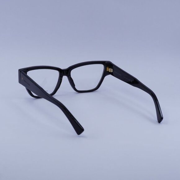 Bottega Veneta Bottega Veneta BV1288O 001 Eyeglasses Black Cat Eye 55mm Size ONE SIZE - 7 Thumbnail