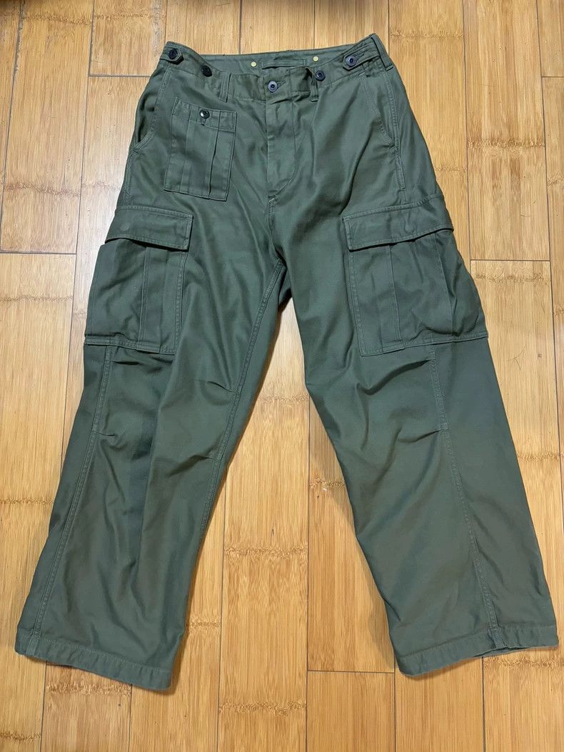 Nigel Cabourn nigel cabourn lybro army green work pants