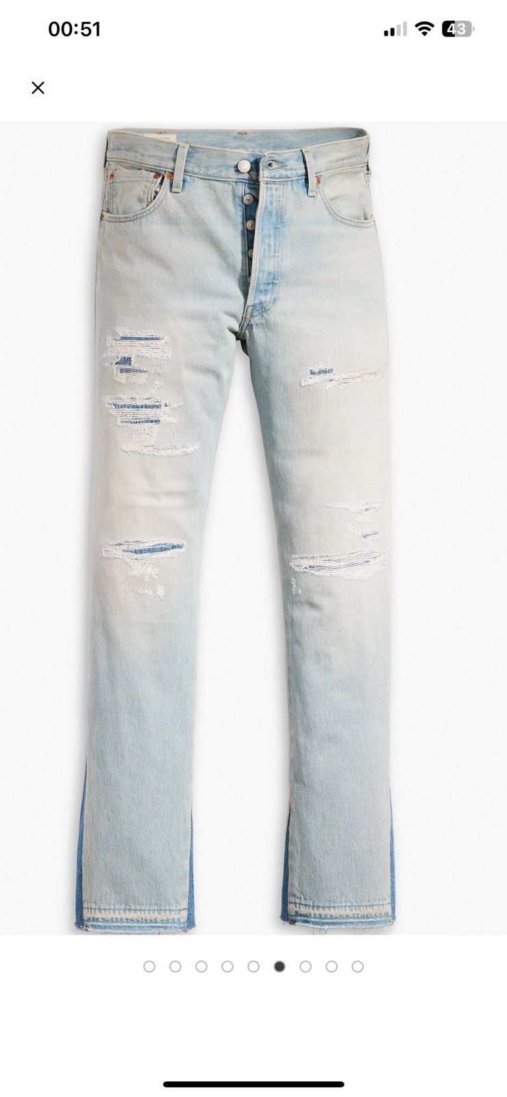 Levi's Levi’s Premium 501’54 original fit Size US 33 - 1 Thumbnail