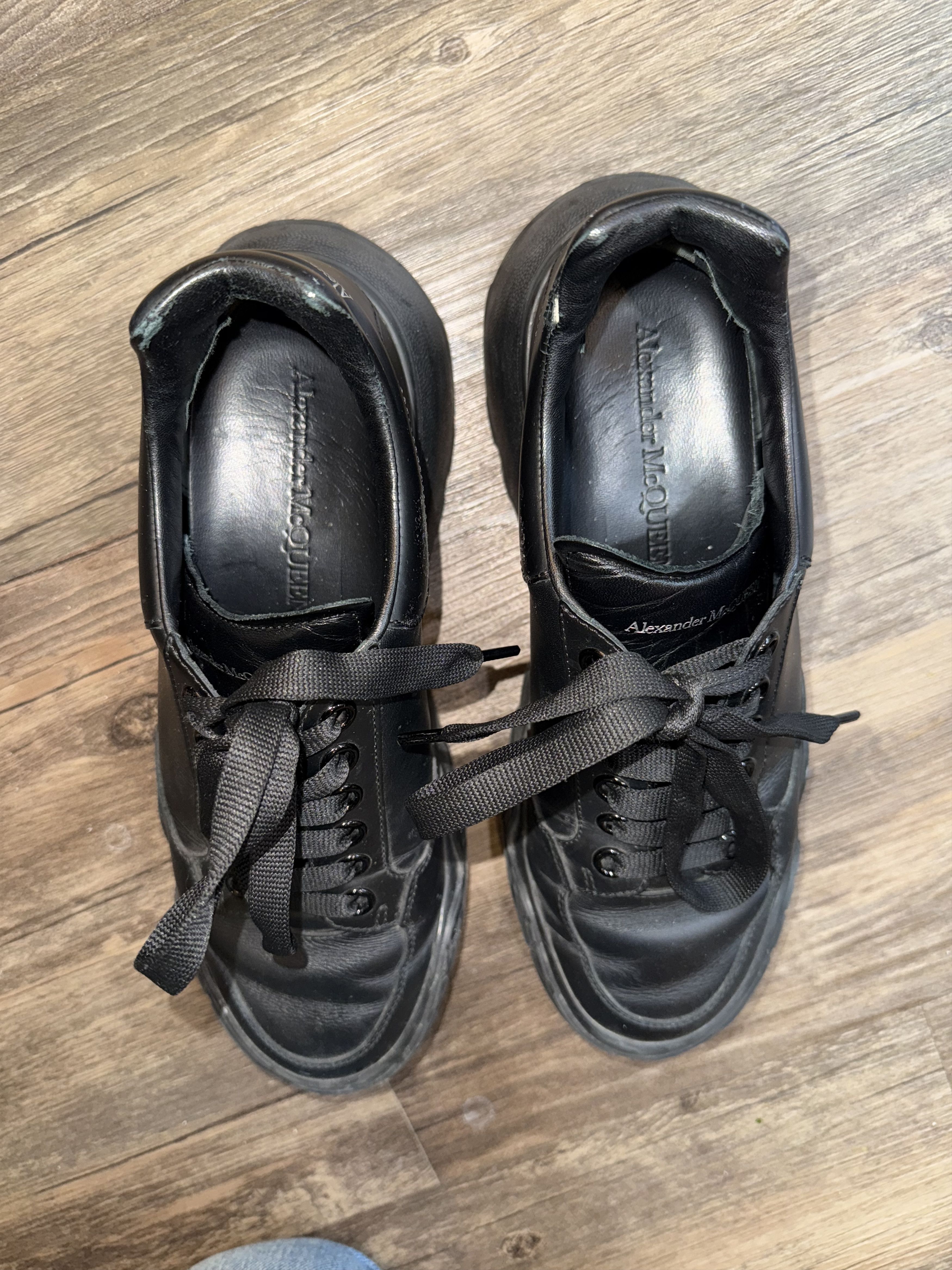 Alexander McQueen MSRP $595 Court Sneakers with Exaggerated Sneakers Size US 7 / EU 40 - 3 Thumbnail