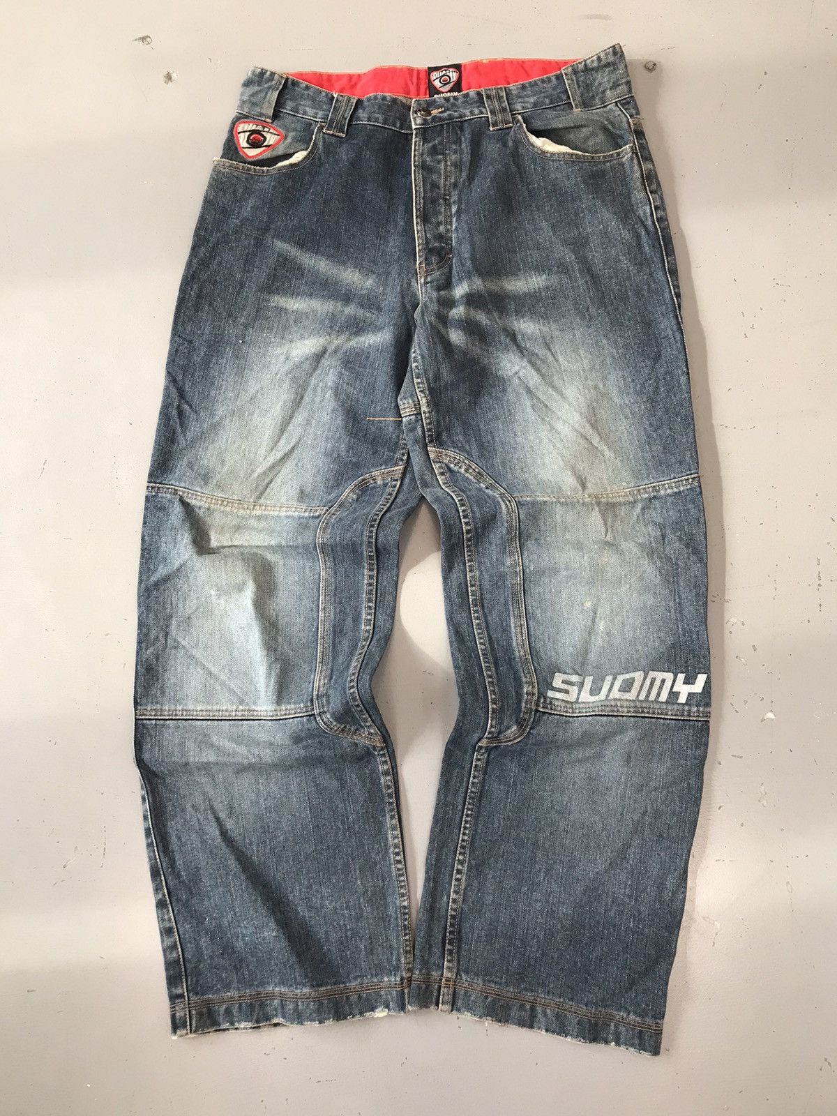 JNCO × Vintage Vintage suomy embroidery denim Size US 36 / EU 52 - 3 Thumbnail