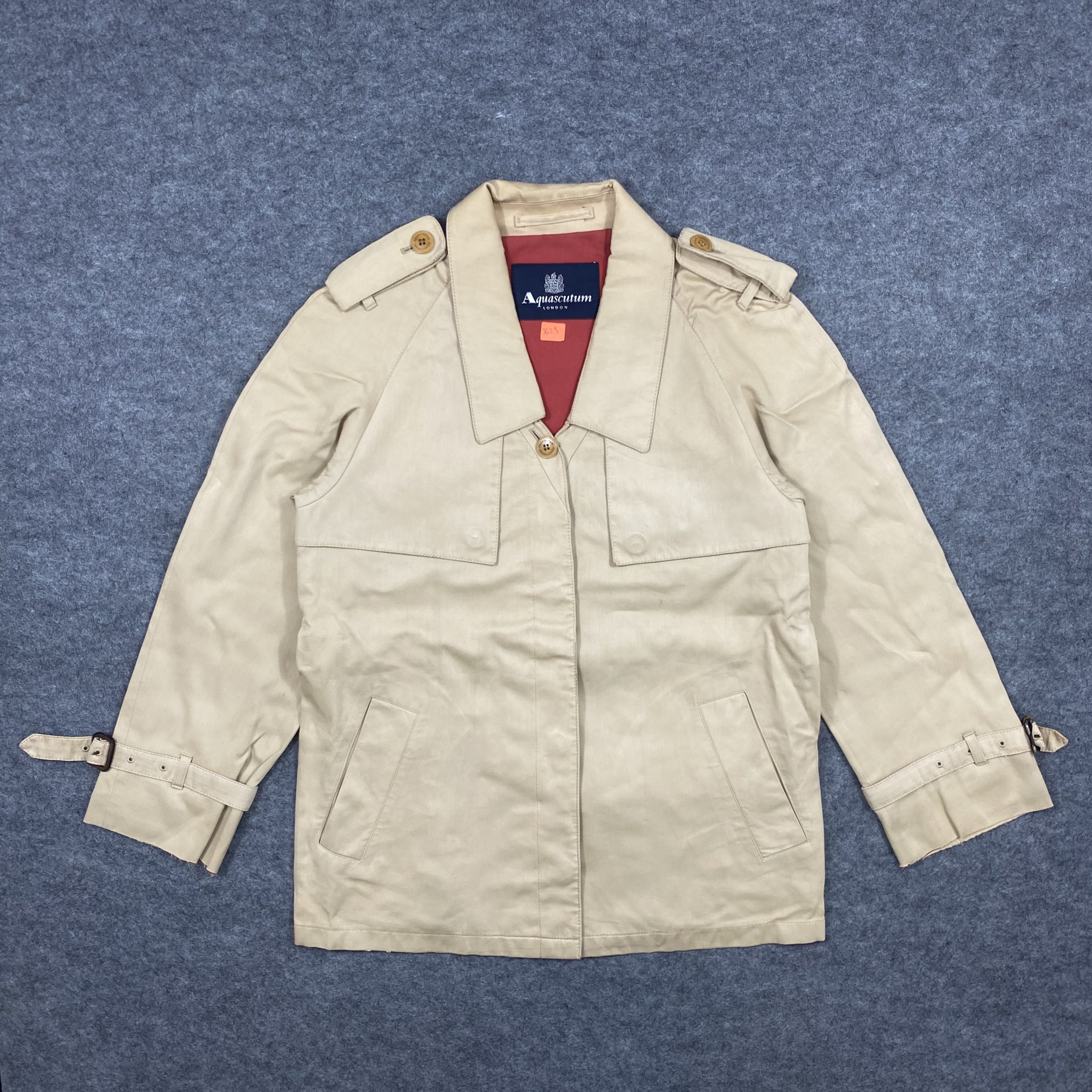 Aquascutum VINTAGE AQUACUTUM LONDON ENGLAND JACKET-J629 Size US S / EU 44-46 / 1 - 1 Thumbnail