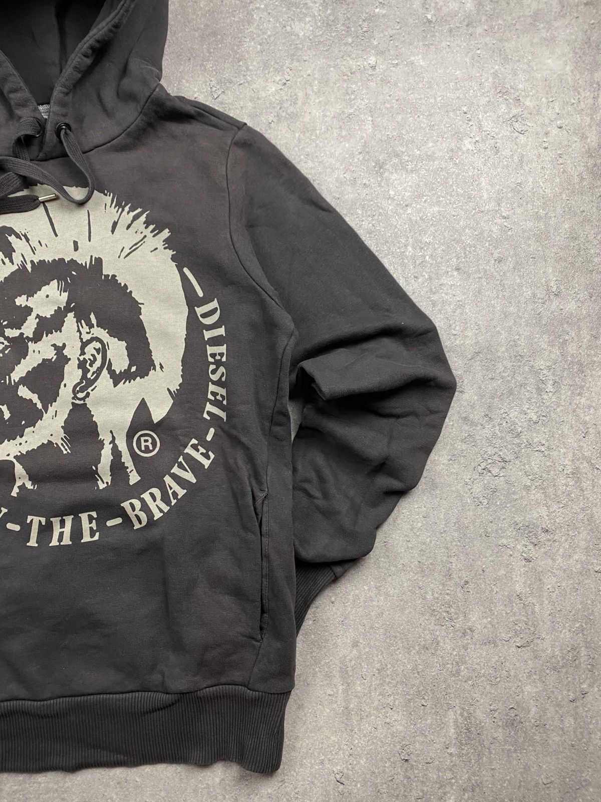 Diesel × Japanese Brand × Vintage Hoodie Diesel Industry vintage rare 90’s big swoosh casual Size US M / EU 48-50 / 2 - 3 Thumbnail