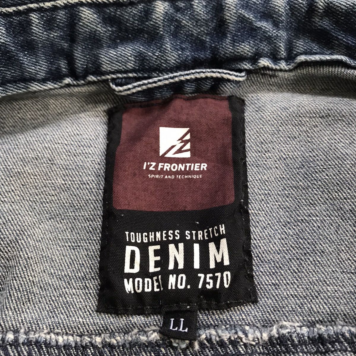 Japanese Brand I’Z Frontier toughness stretch denim jacket Size US M / EU 48-50 / 2 - 15 Thumbnail