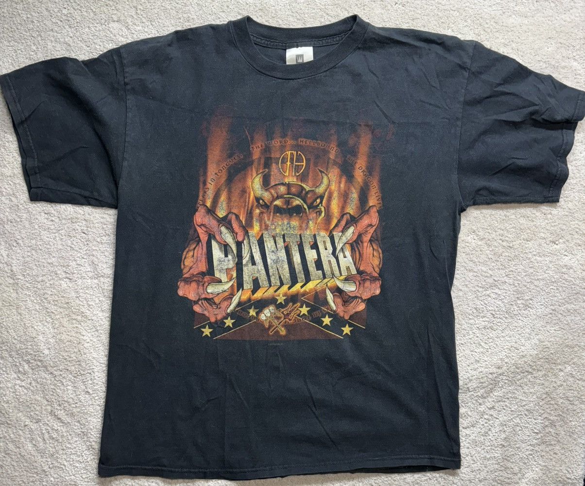 Vintage 2000 PANTERA Tour shirt HELLBOUND Winterland Doublesided Size US XL / EU 56 / 4 - 1 Thumbnail