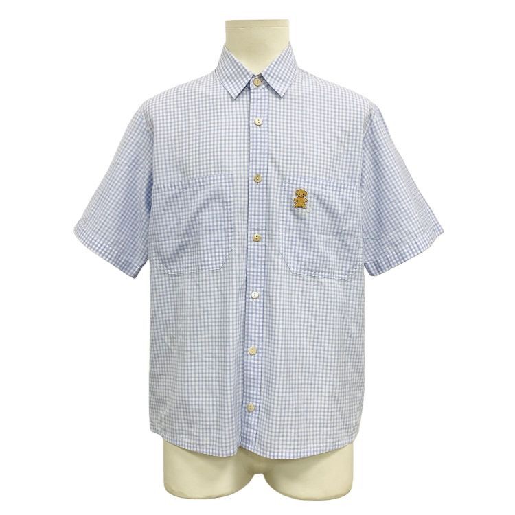 Gucci Gucci Teddy Bear Gingham Shirt Size S Size US S / EU 44-46 / 1 - 1 Thumbnail