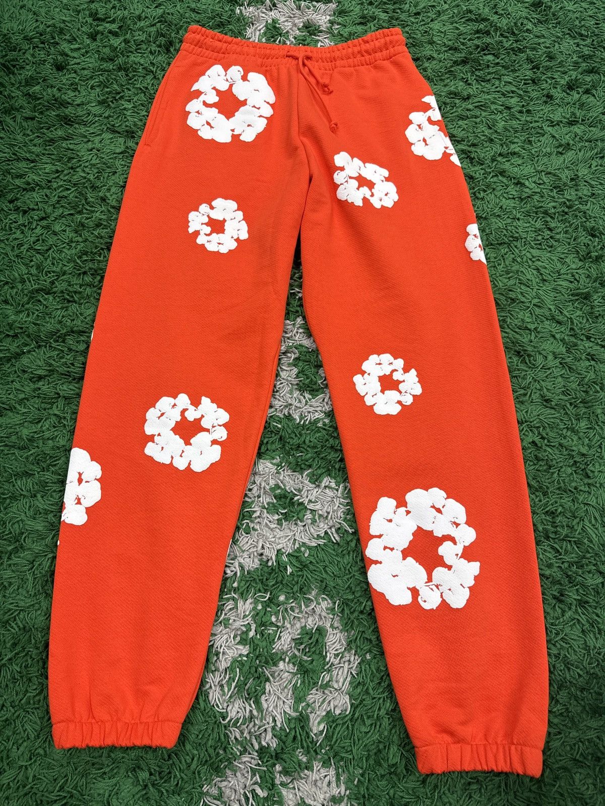 DENIM TEARS Orange Denim Tears sweatpants Size US 28 / EU 44 - 1 Thumbnail