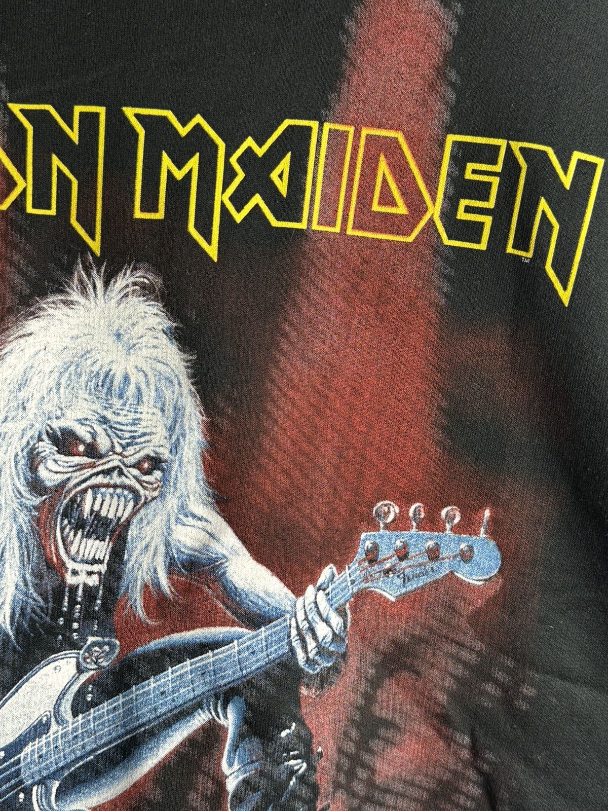 Iron Maiden Vintage 1993s Iron Maiden Hoodie Size US L / EU 52-54 / 3 - 4 Thumbnail