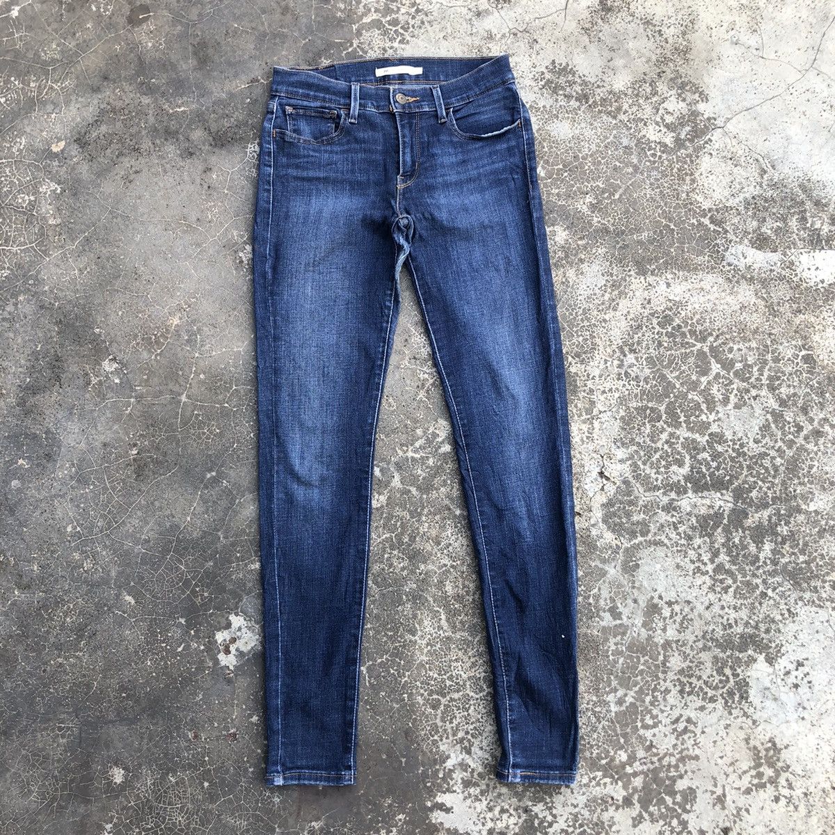 Levi's × Levi's Vintage Clothing × Vintage Vintage Levis 710 Super Skinny Jeans Denim Pants Size 26" / US 2 / IT 38 - 1 Thumbnail