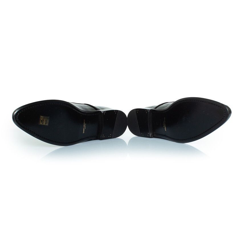 Saint Laurent Paris Saint Laurent, Patent and suede lace up derby Size US 12 / EU 45 - 8 Thumbnail
