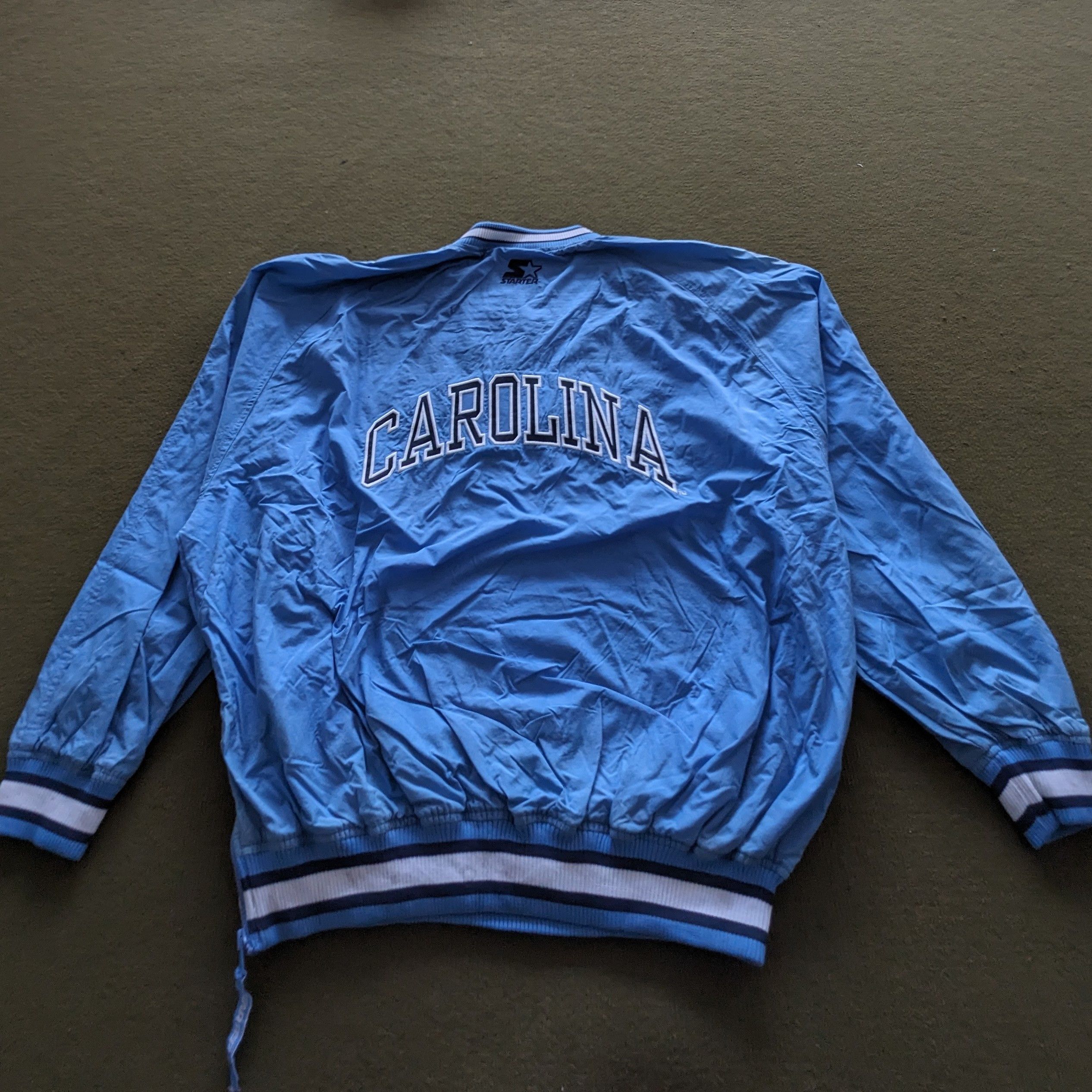 Starter Vintage CAROLINA Tar Heels Starter Windbreaker Jacket Size US XXL / EU 58 / 5 - 1 Thumbnail