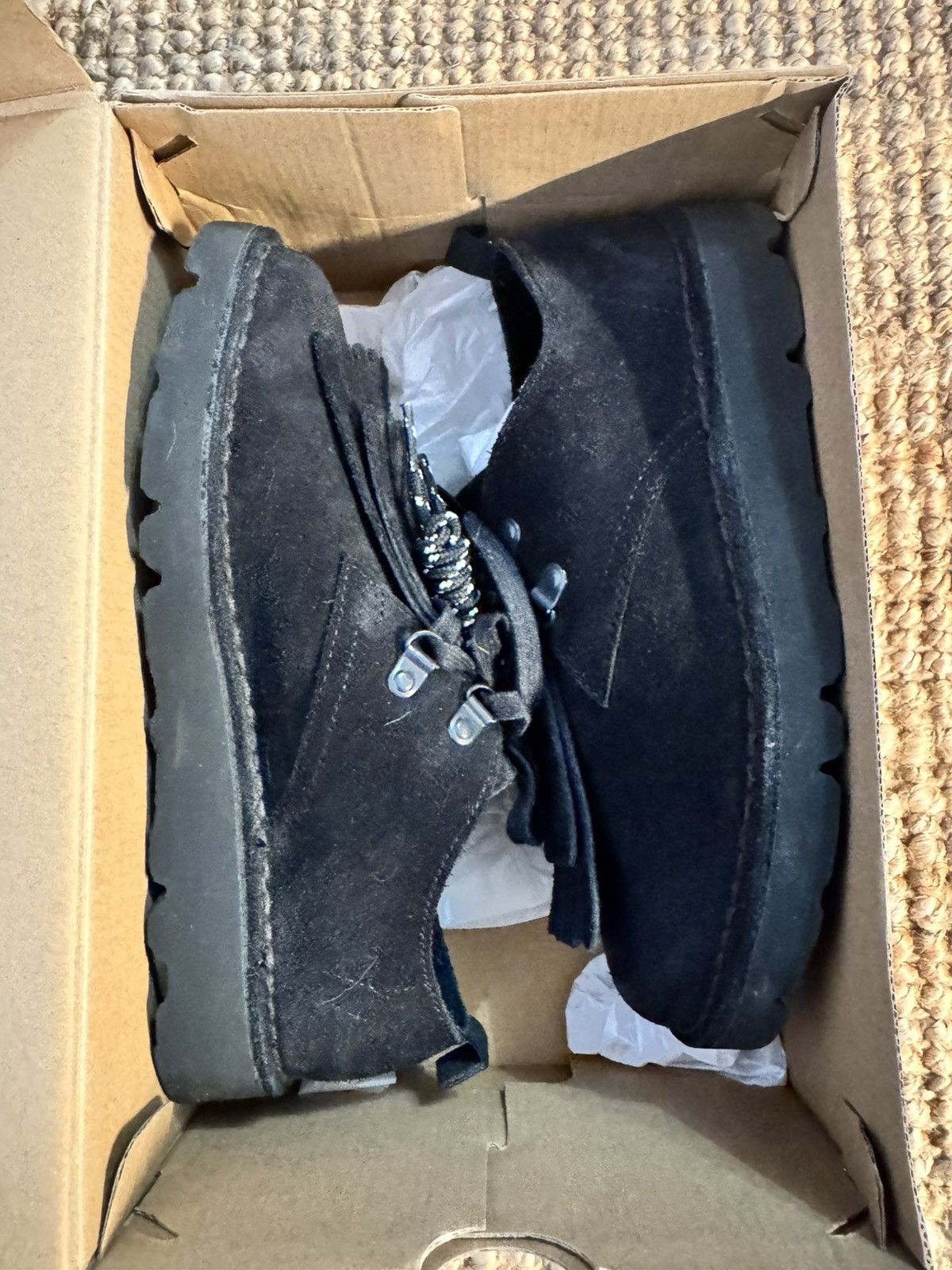 Clarks X Engineered Garments desert shoes