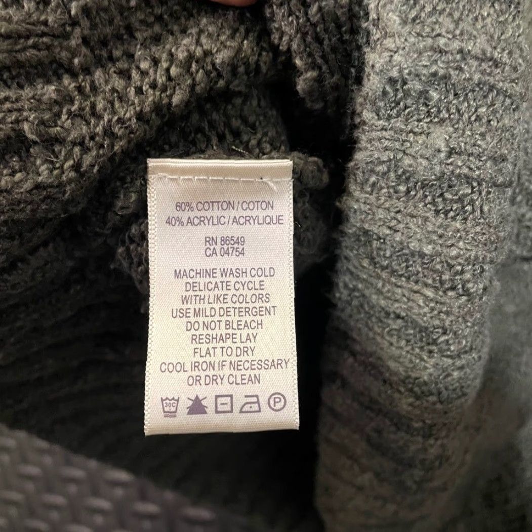 Tommy Bahama Tommy Bahama Hooded Sweater Olive Green V-Neck Cable Knit Women Size XL Pullover Pullover (Regular) Womens Size XL / US 12-14 / IT 48-50 - 4 Thumbnail