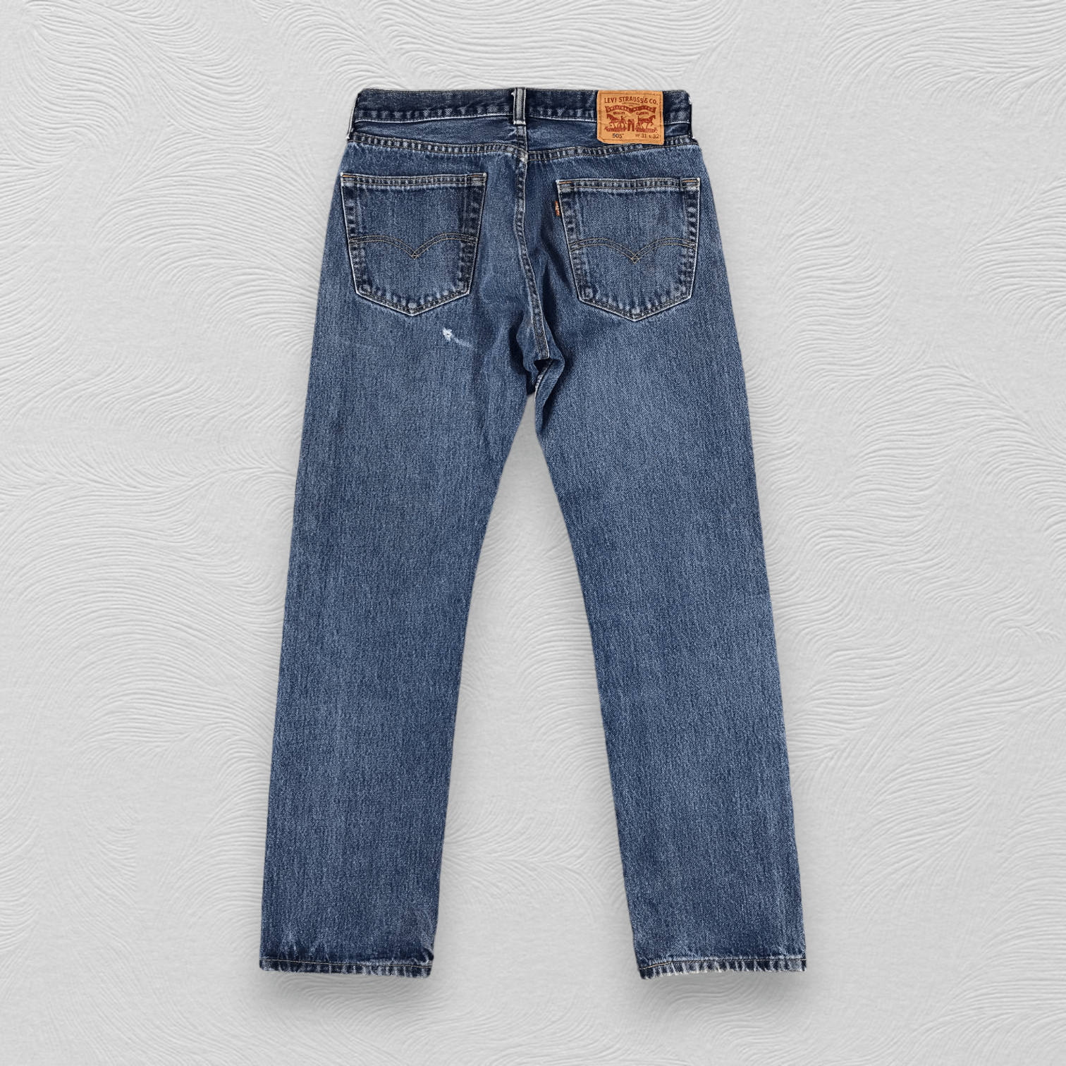 Levi's Vintage Levi's 505 Jeans Faded Blue Denim KJ1419 Size US 31 - 2 Thumbnail