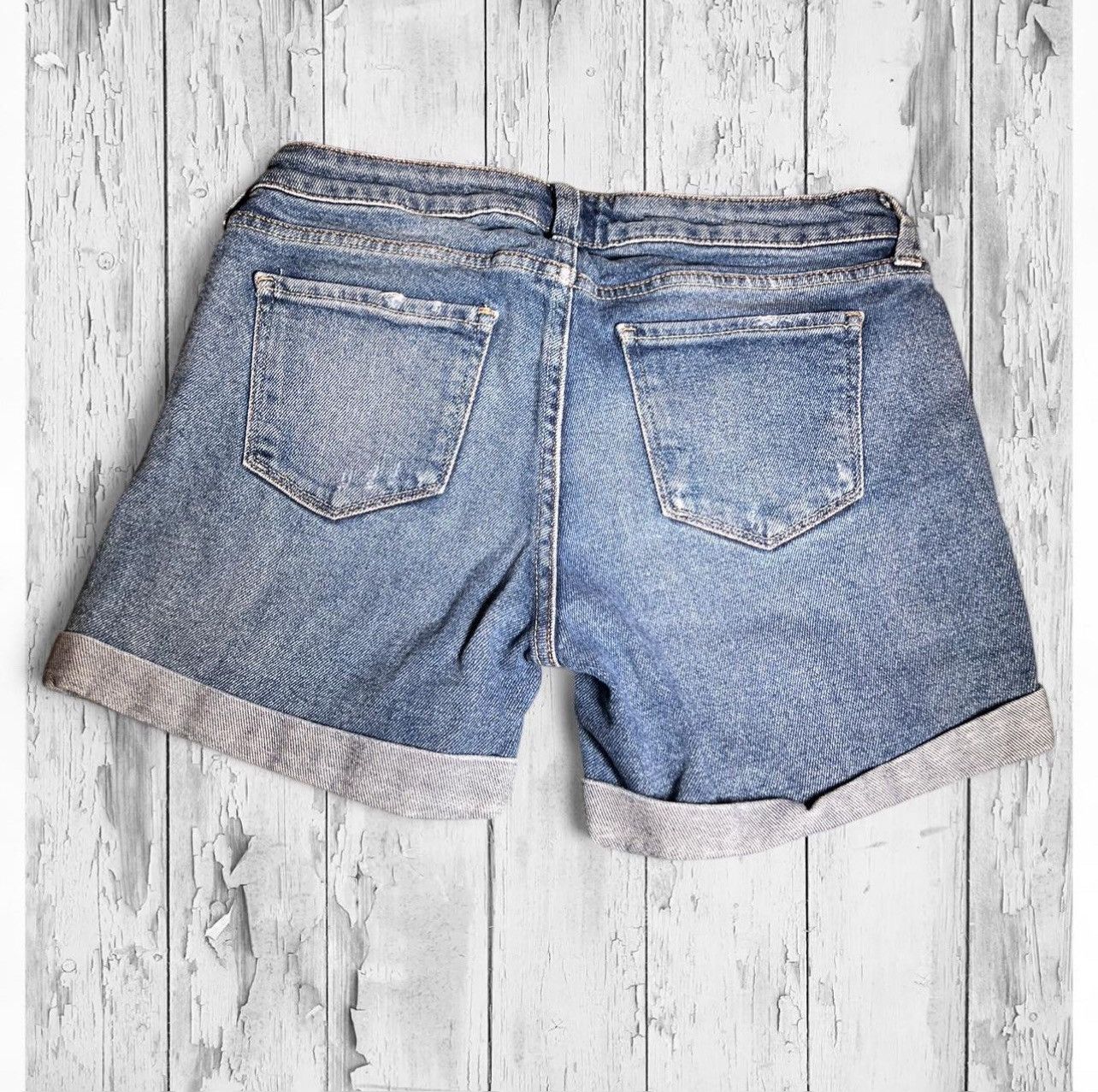 Arizona Jean Co. Distressed denim shorts Size 24" / US 00 / IT 34 - 4 Thumbnail