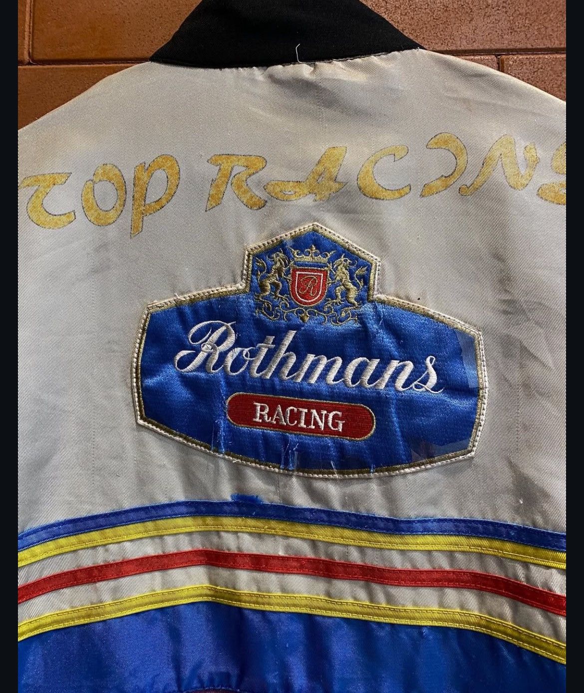 Honda × Vintage Vintage Rothmans Promotor Patched Racing Jacket Size US L / EU 52-54 / 3 - 5 Thumbnail