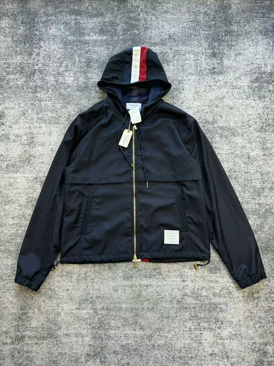 Thom Browne thom browne navy striped jacket. Size US L / EU 52-54 / 3 - 1 Thumbnail