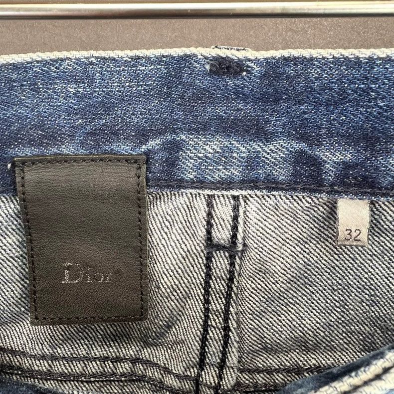 Dior DiorMake old retro fashion trend slim jeans 2503-Nextarrow Size US 32 / EU 48 - 3 Thumbnail