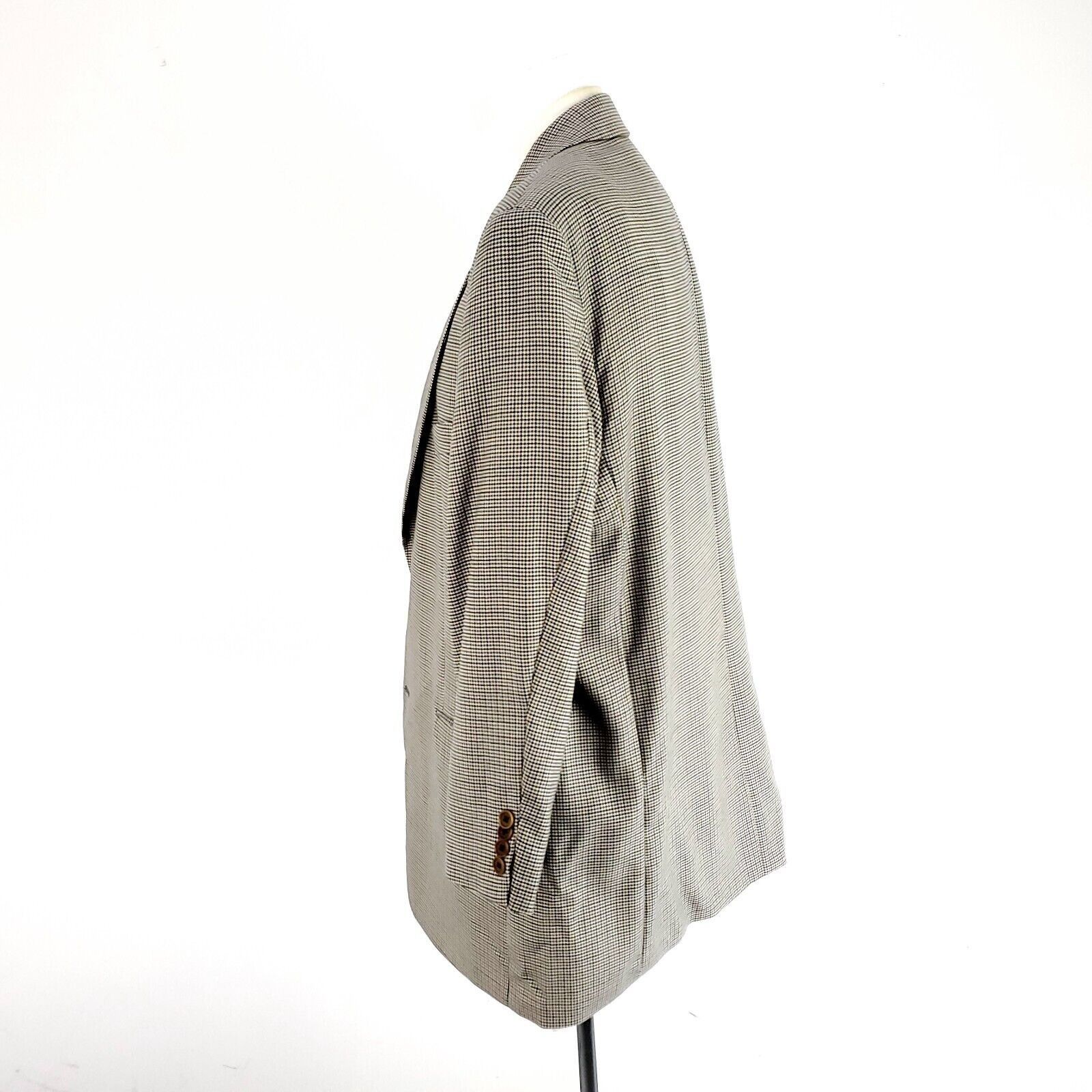 Brooks Brothers Brooks Brothers 346 Wool 2 Button Sport Coat 44R Portly Crea Size 44R - 4 Thumbnail