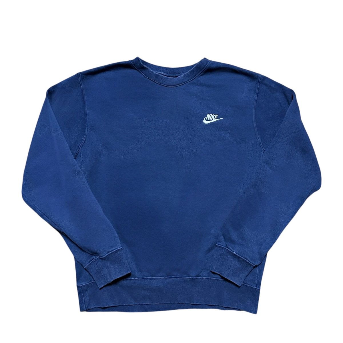 Nike Women’s Y2K Nike Micro Swoosh Blue Sweatshirt Size S / US 4 / IT 40 - 1 Thumbnail