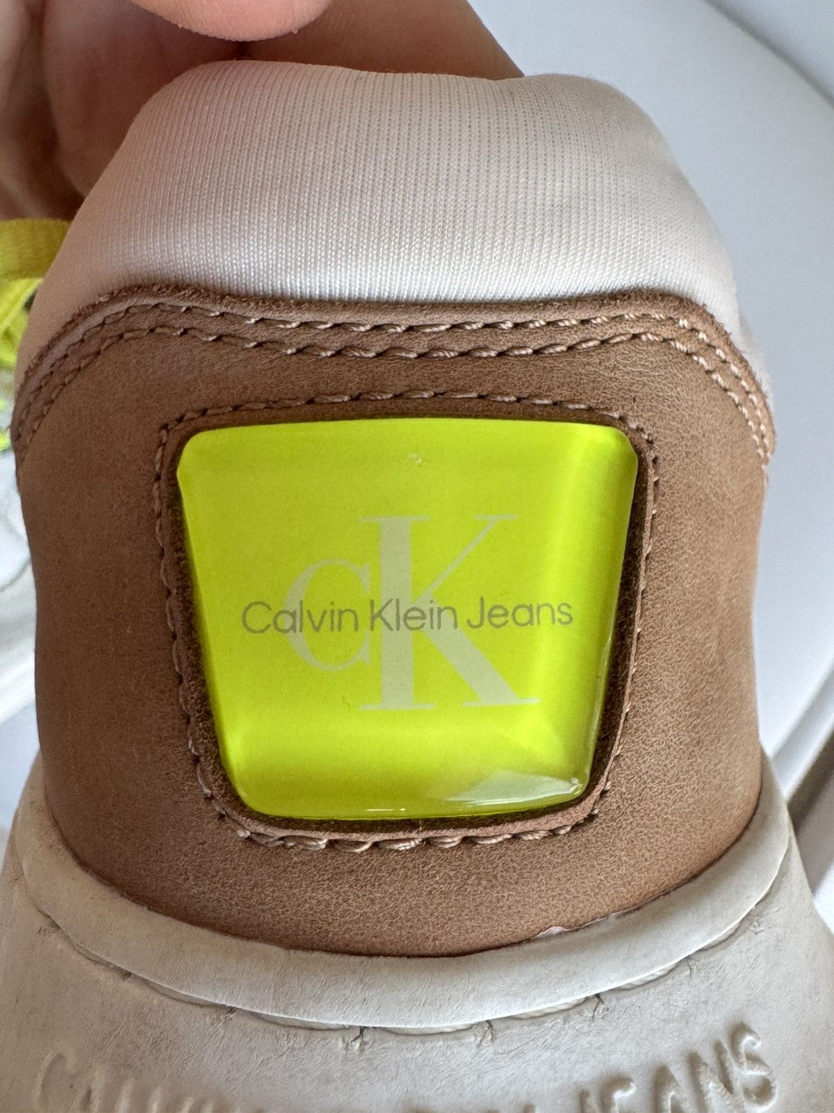 Calvin Klein Calvin Klein Jeans Chunky Cupsole Fluo Contrast Sneakers Size US 6.5 / IT 36.5 - 12 Thumbnail
