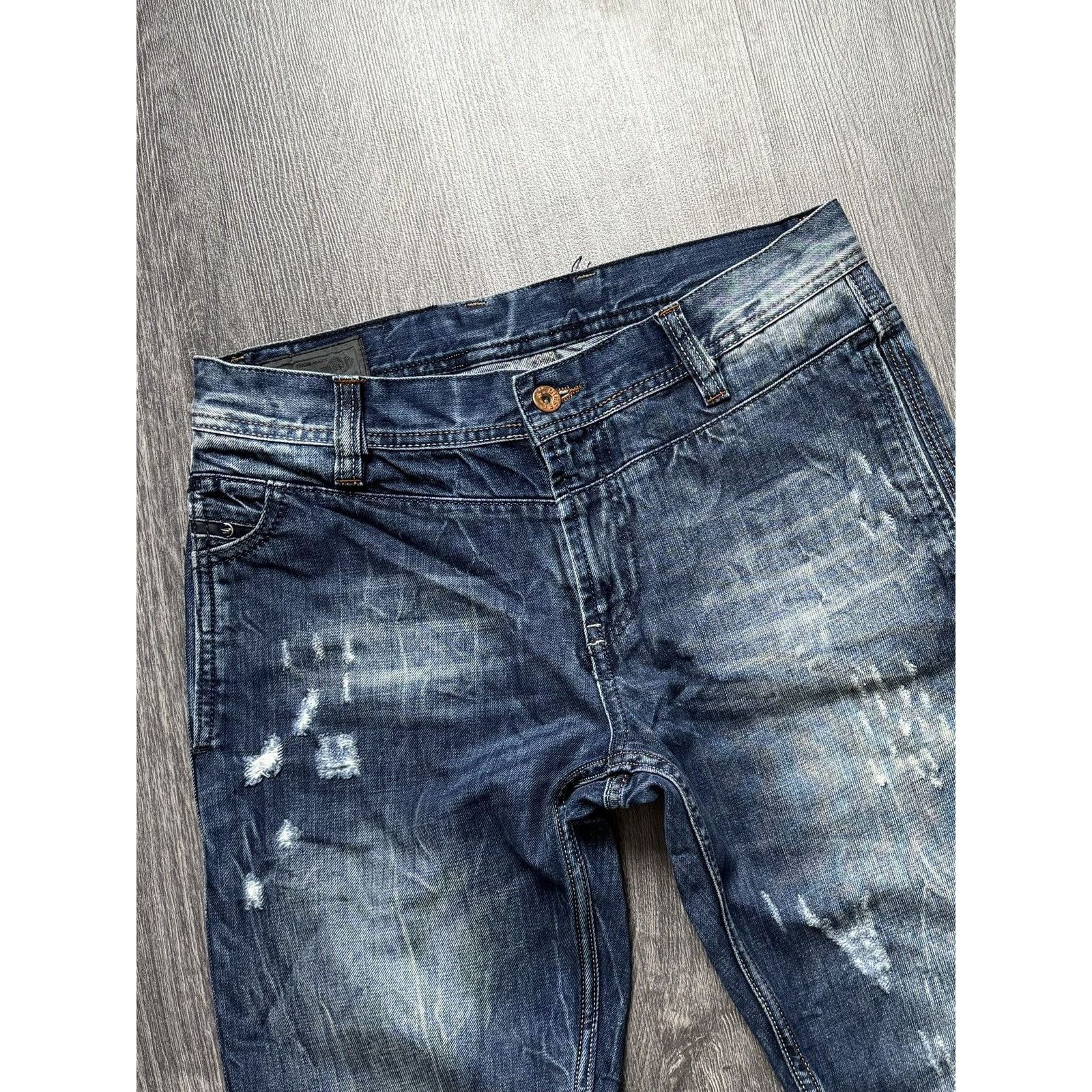 Diesel Y2K Diesel Vintage Washed Distressed denim pants Size US 32 / EU 48 - 4 Thumbnail