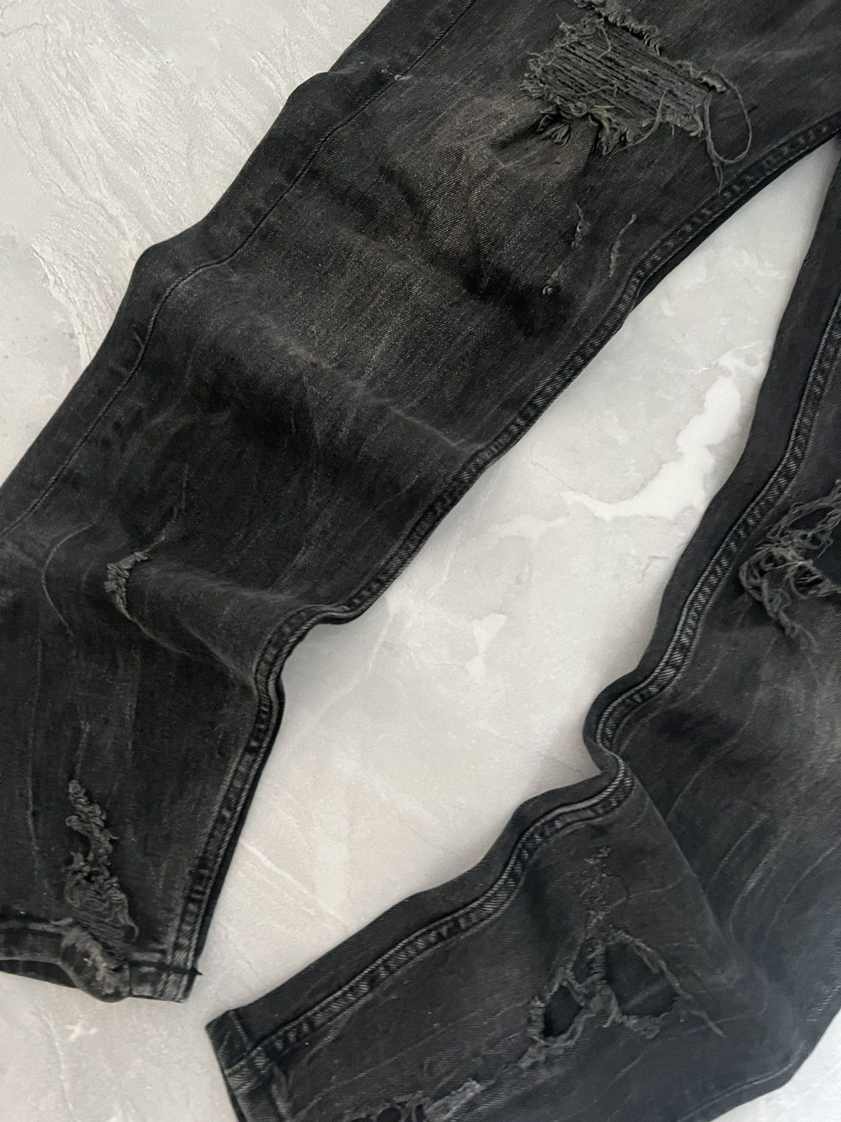 Vintage Number Nine Style Vintage Washed / Distressed Archive Glam Size US 34 / EU 50 - 4 Thumbnail