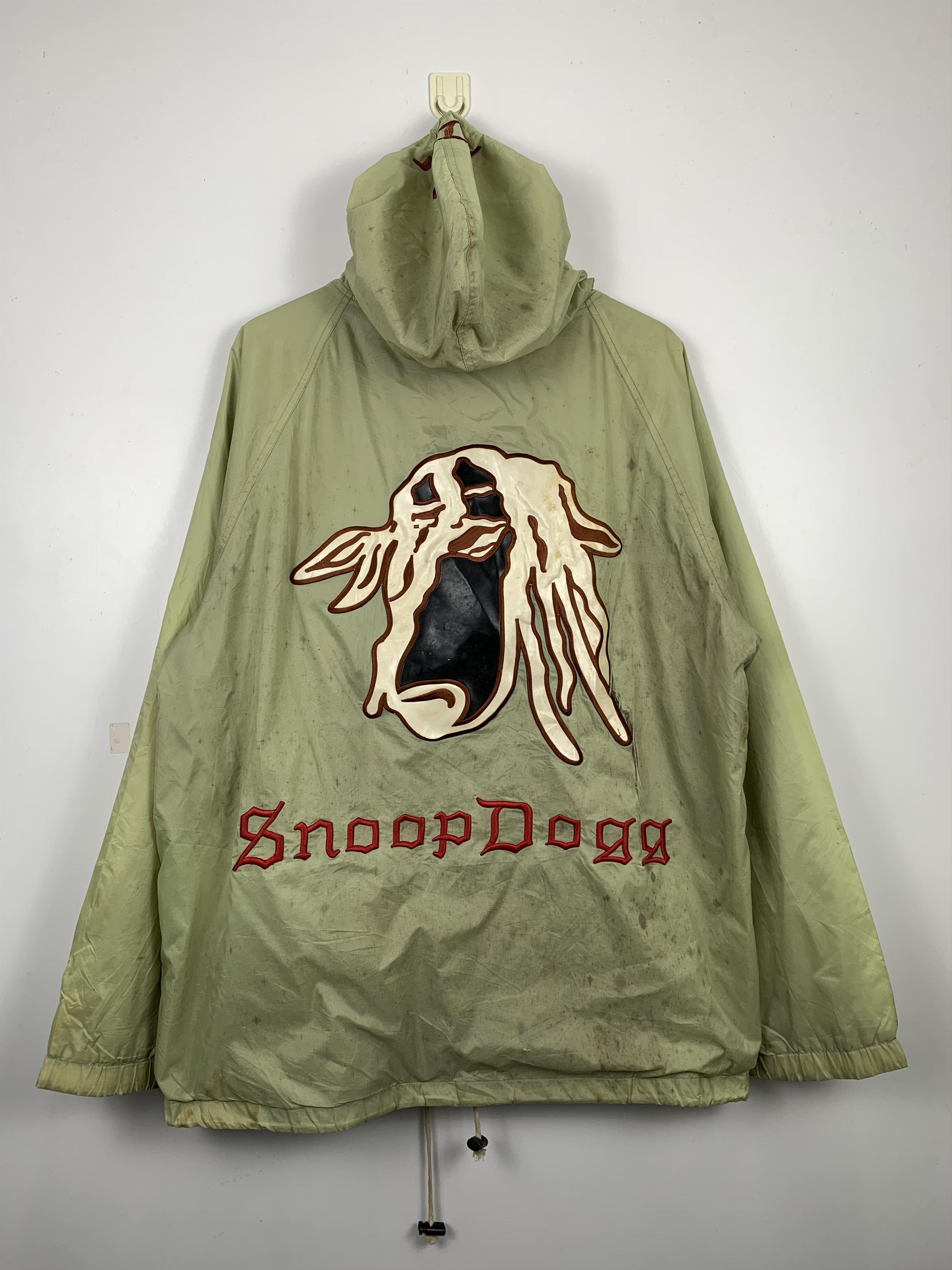 Snoop Dogg Vintage Snoop Dogg Hoodie Light Jacket J1296 Size US XL / EU 56 / 4 - 1 Thumbnail