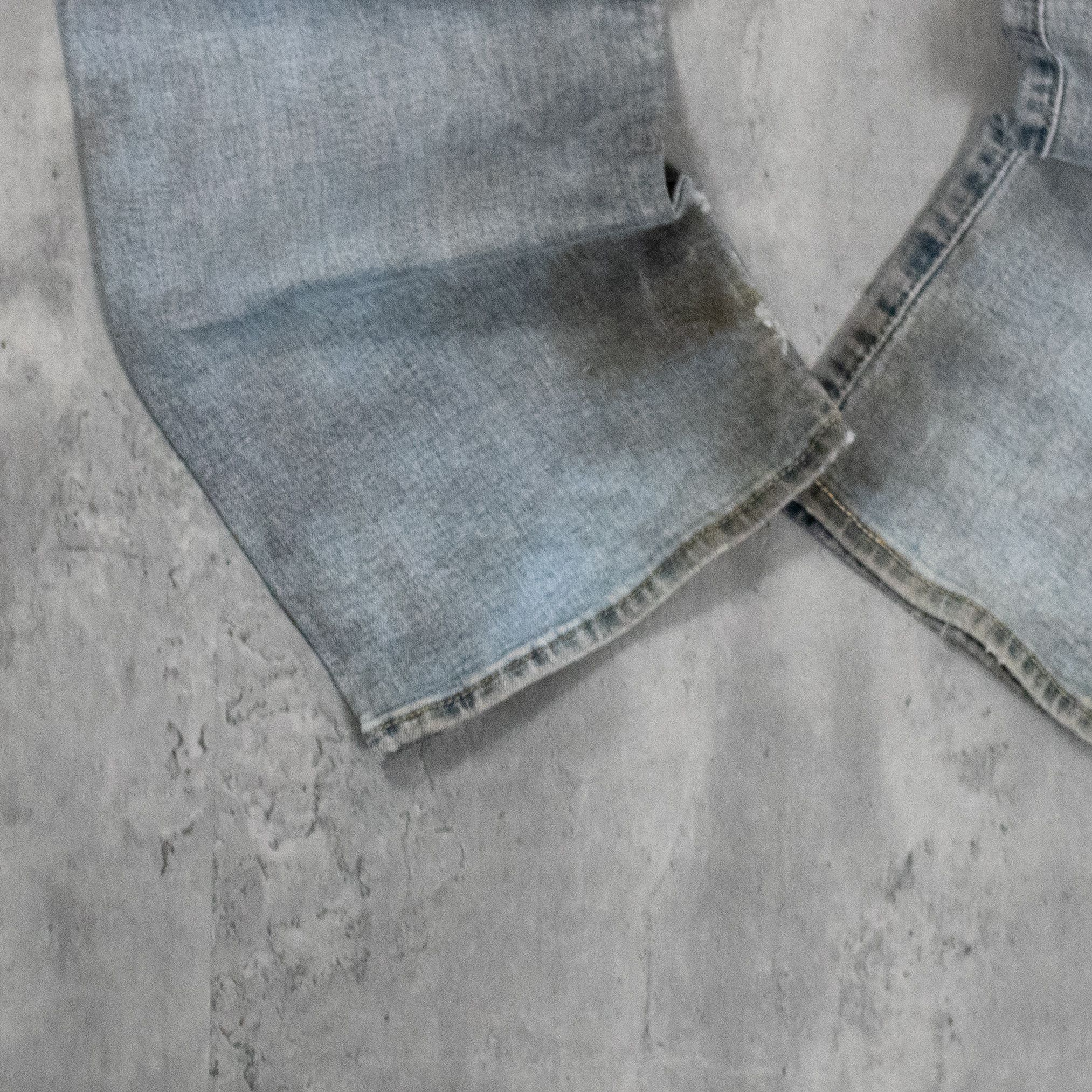 Levi's Vintage Clothing Y2K 2000's Levis 501 Overdyed Relax Straight Denim Pant's Size US 34 / EU 50 - 12 Thumbnail