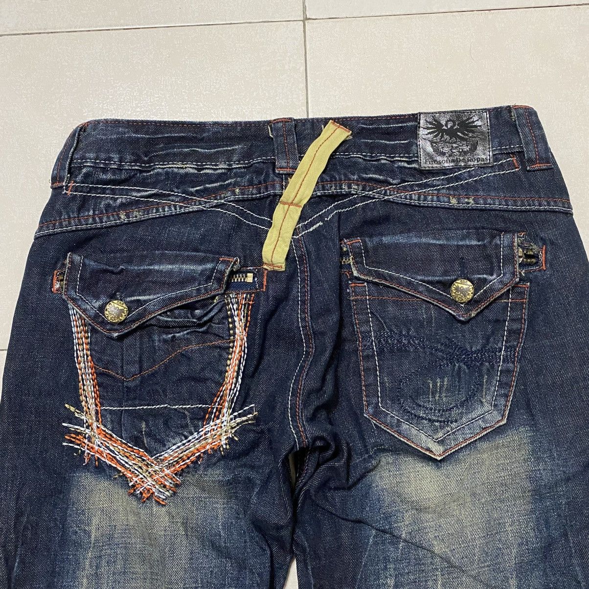 Japanese Brand Rare Firosofia De Ropas Flare Denim Jeans Size US 34 / EU 50 - 11 Thumbnail