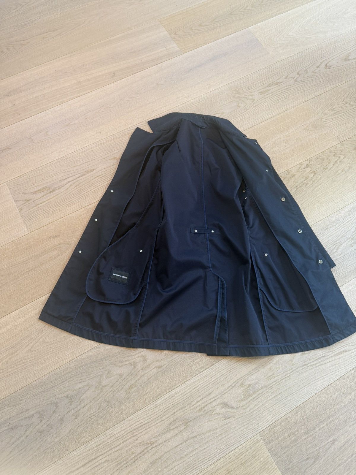 Emporio Armani Emporio Armani Trenchcoat 46 IT Size US S / EU 44-46 / 1 - 11 Thumbnail