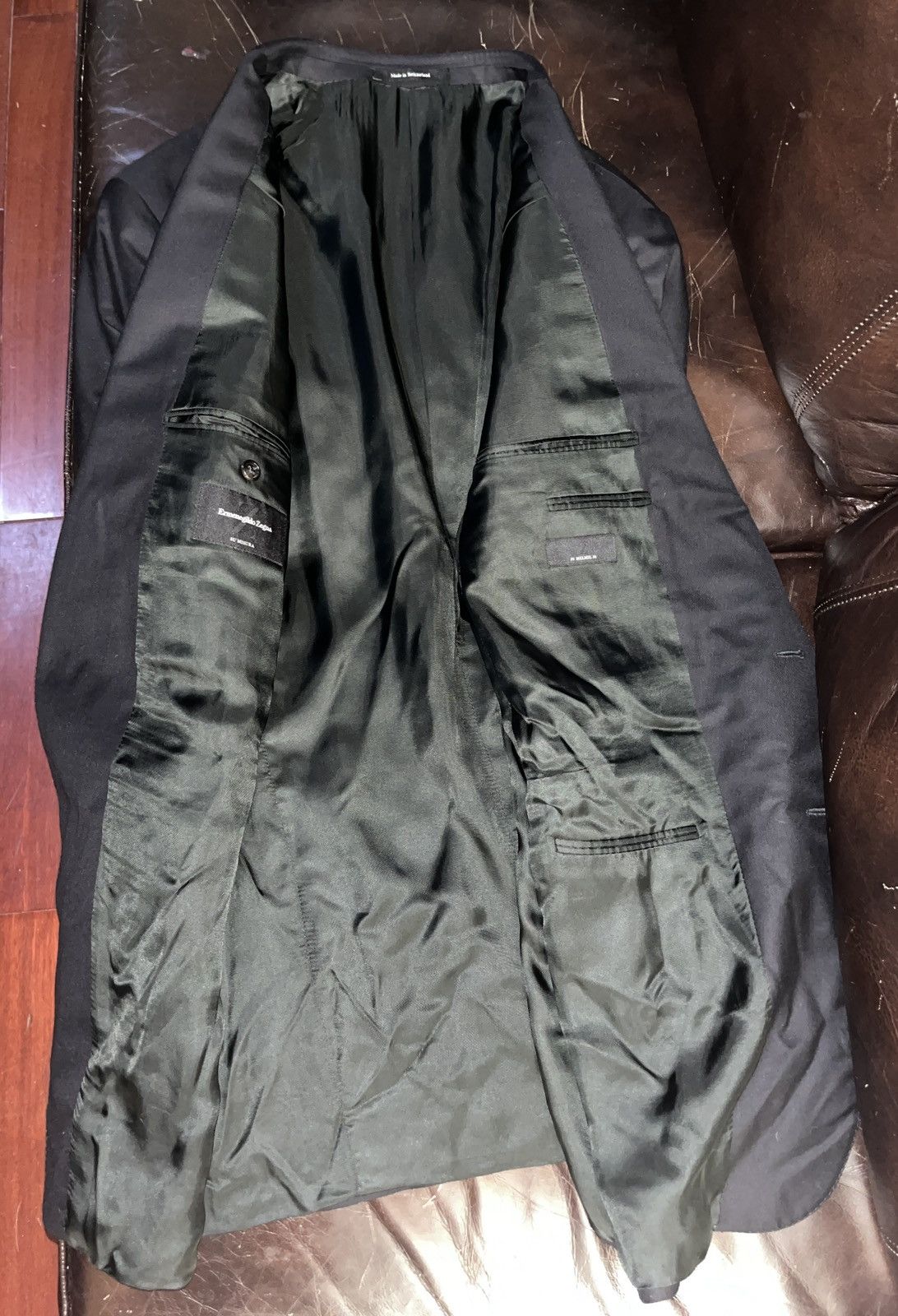 Ermenegildo Zegna RARE Ermenegildo Zegna - Su Misura Blazer USA 40L/ EU 50L Size 50L - 2 Thumbnail
