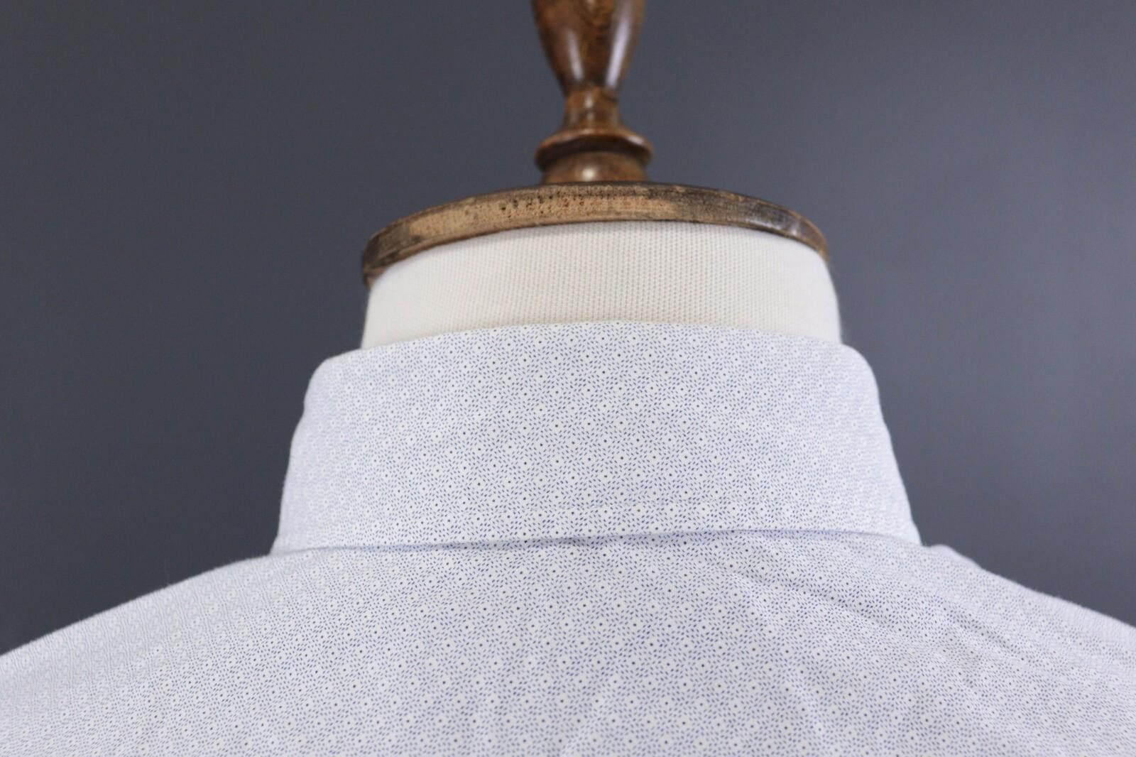 Designer Hackett London Slim Fit Luxury Blue Shirt Size M Size US M / EU 48-50 / 2 - 11 Thumbnail