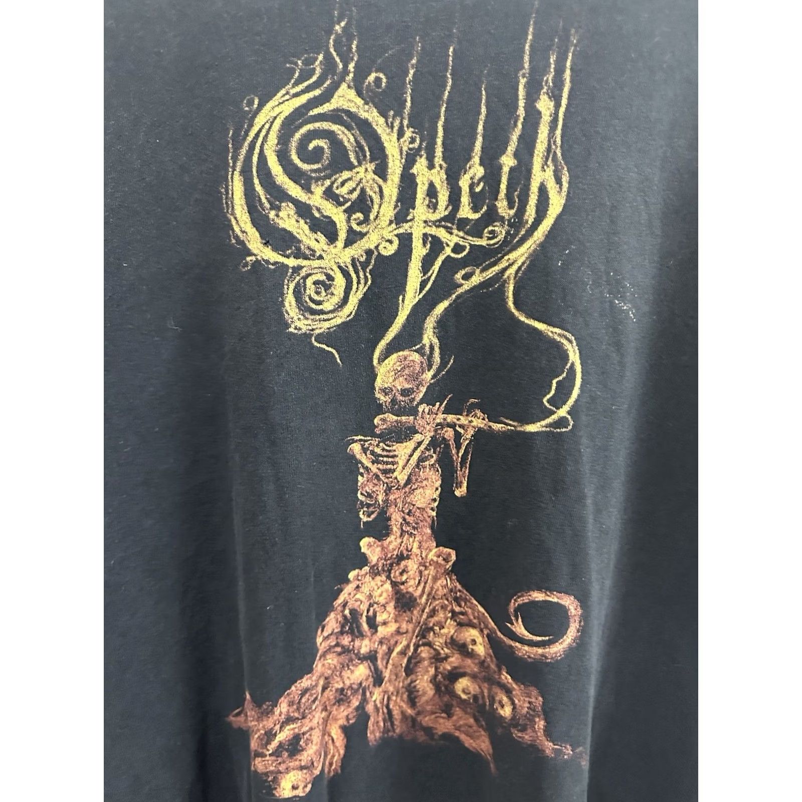 Anvil VTG Opeth Death Black Heavy Metal Faded Band Black Gothic Goth T-Shirt 2XL Size US XXL / EU 58 / 5 - 3 Thumbnail
