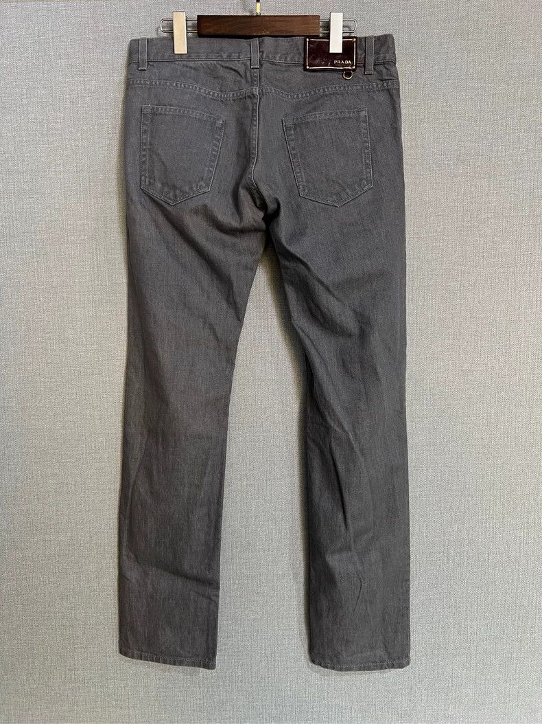 Prada Prada Gray washed jeans 2502-Nextarrow Size US 34 / EU 50 - 2 Thumbnail